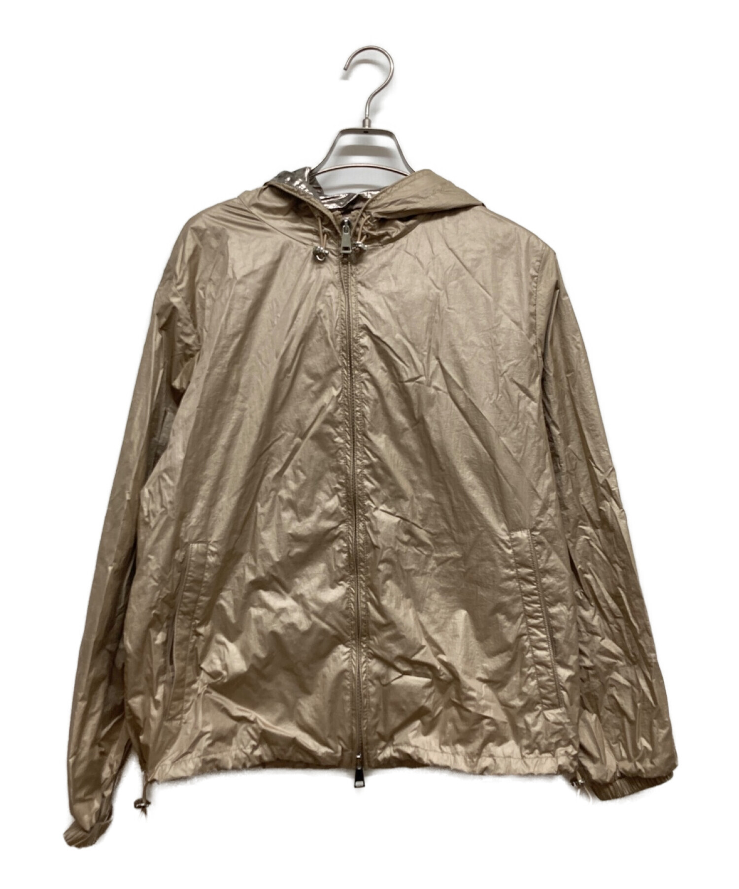 中古・古着通販】MONCLER (モンクレール) ナイロンジャケット ベージュ 