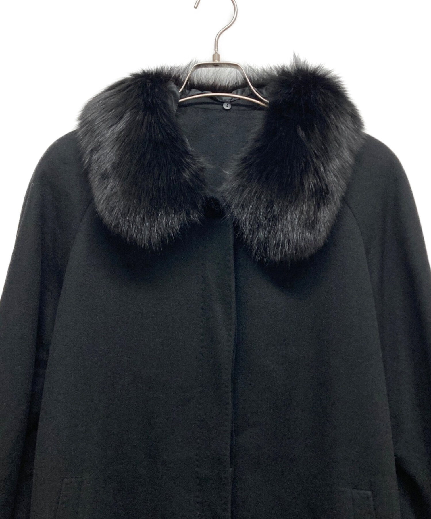 中古・古着通販】NO BRAND (ノーブランド) フォックスファーカシミヤ 