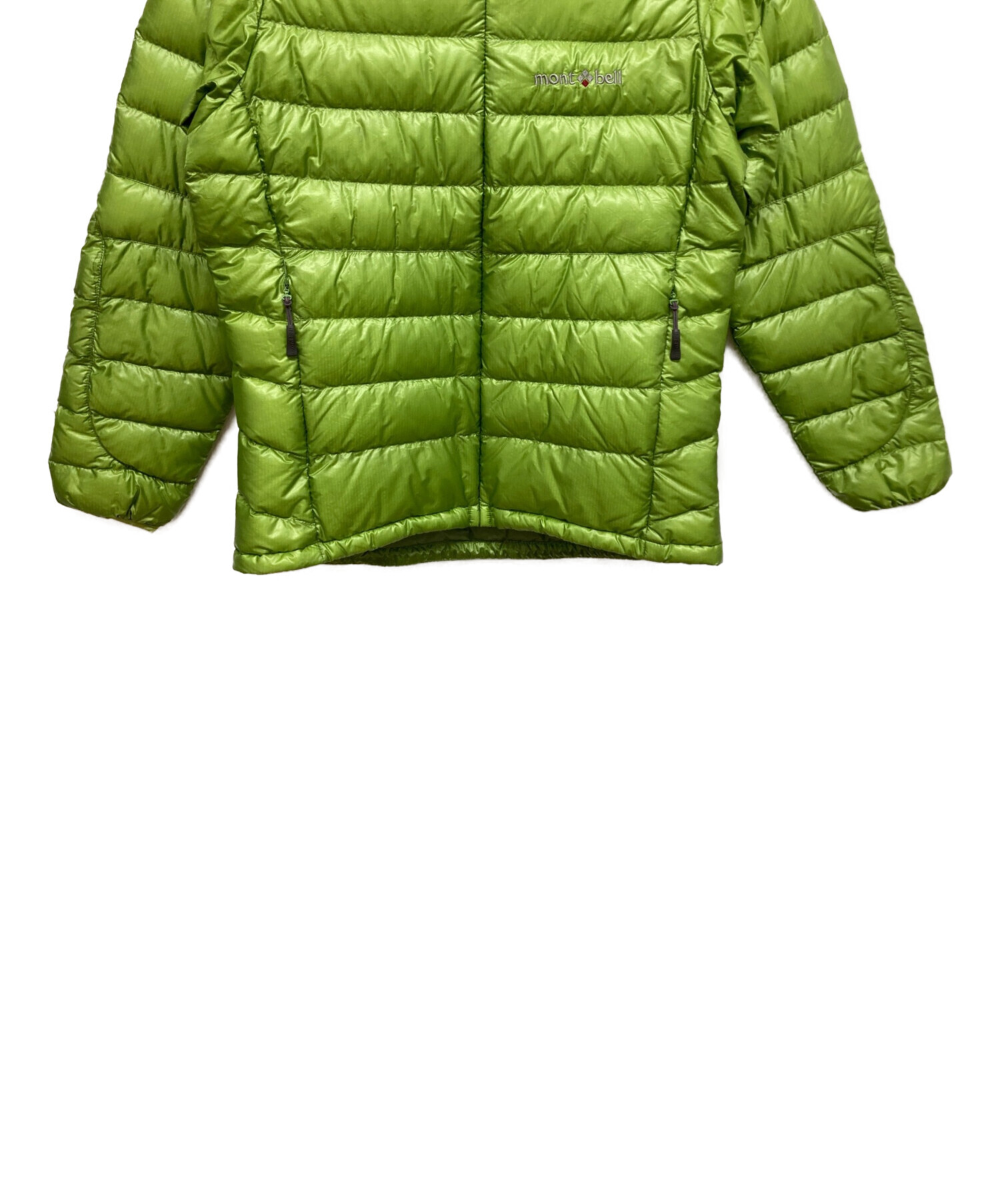 mont-bell (モンベル) ダウンジャケット 黄緑 サイズ:S