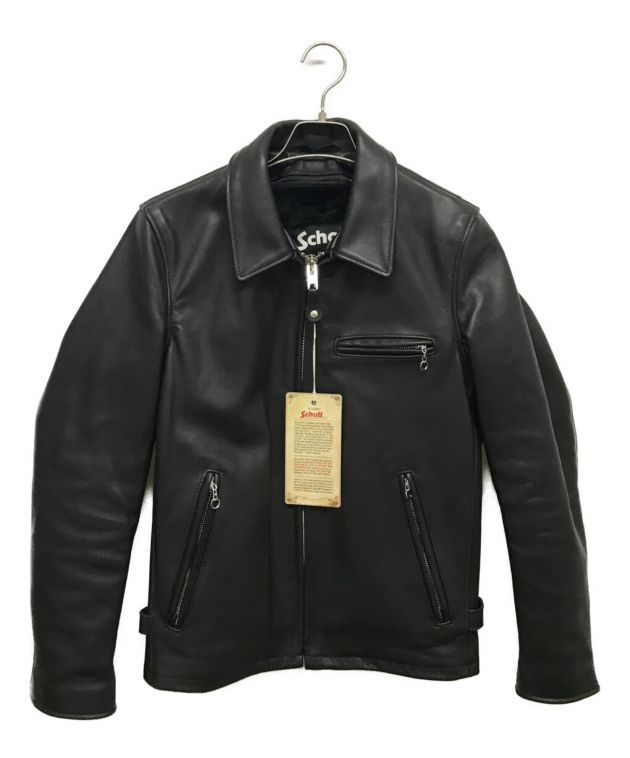 中古・古着通販】Schott (ショット) 襟付きシングルライダース 