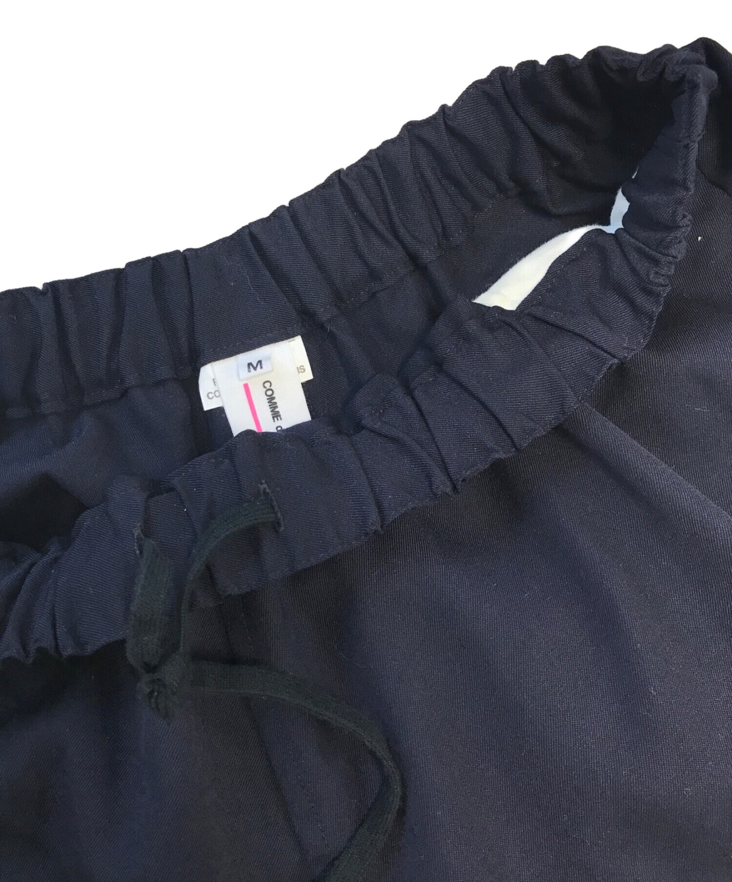 コムデギャルソン GIRL 紺色、サルエルパンツ