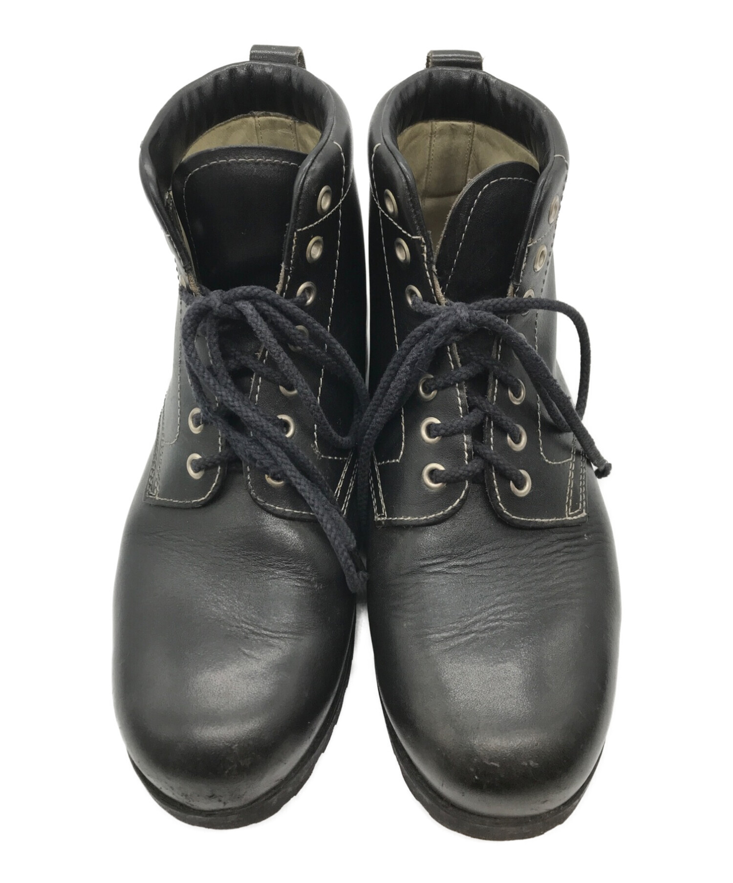 HELMUT LANG (ヘルムートラング) ブーツ ブラック サイズ:7