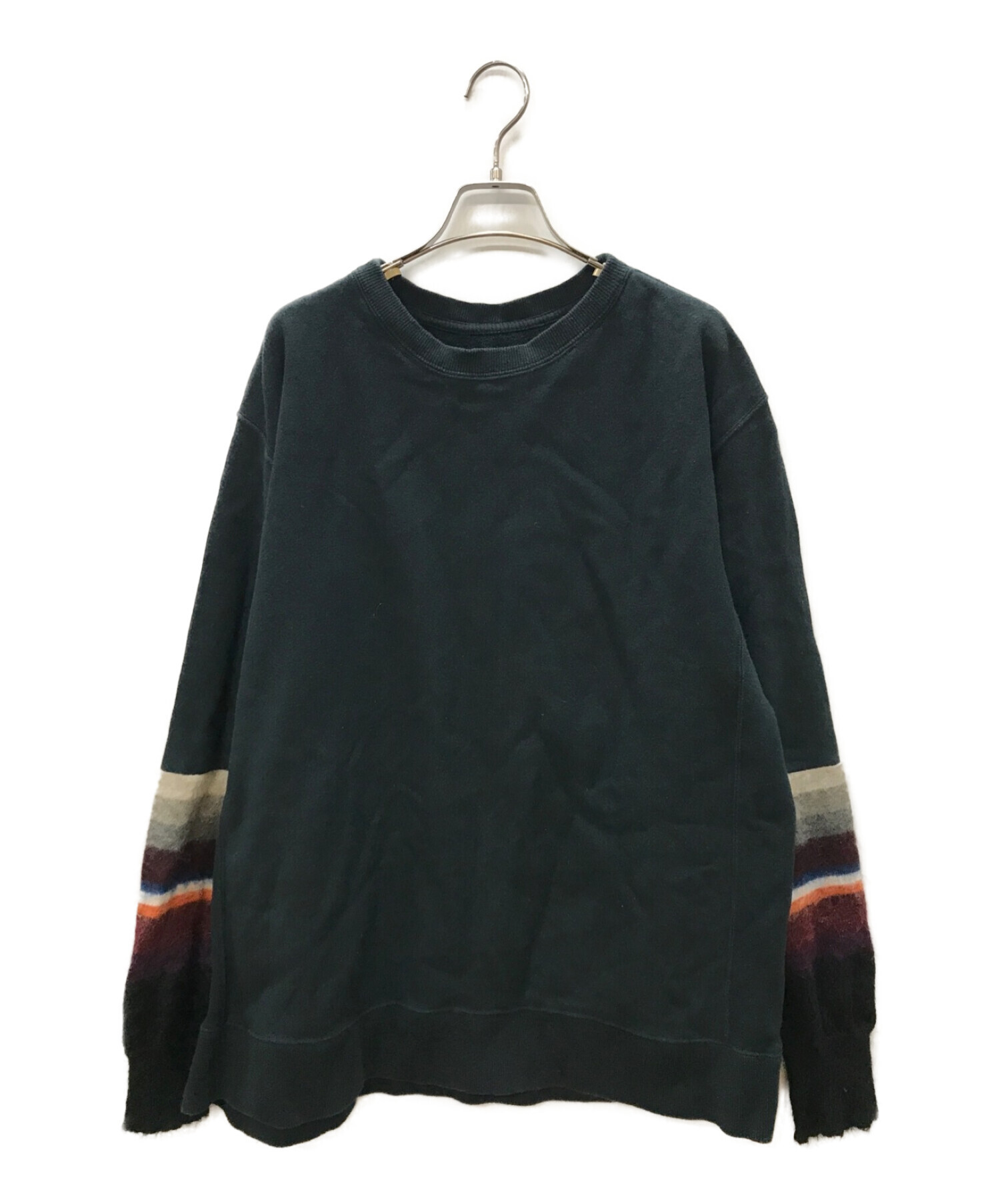 中古・古着通販】FACETASM (ファセッタズム) 切替スウェット グリーン 