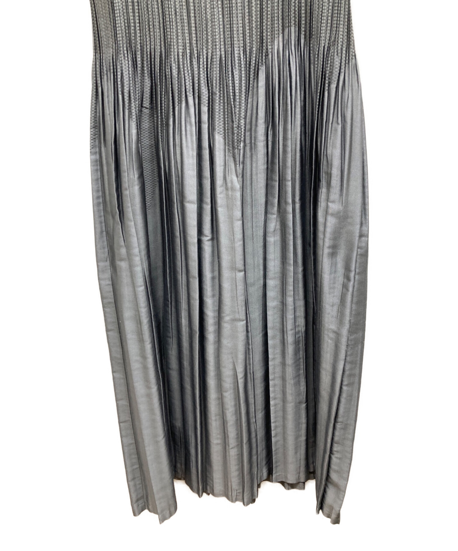 中古・古着通販】ISSEY MIYAKE (イッセイミヤケ) プリーツワンピース 