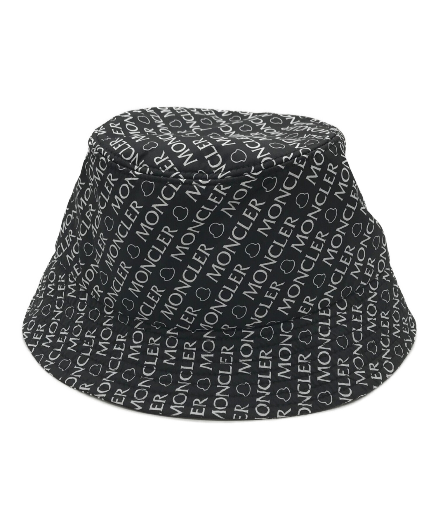 中古・古着通販】MONCLER (モンクレール) バケットハット ブラック 