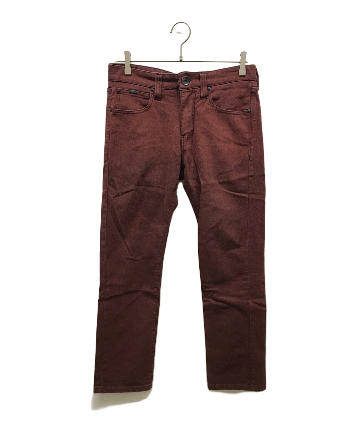 ARMANI COLLEZIONI アルマーニ パンツ 茶 ボタン ポケット 【公式通販】