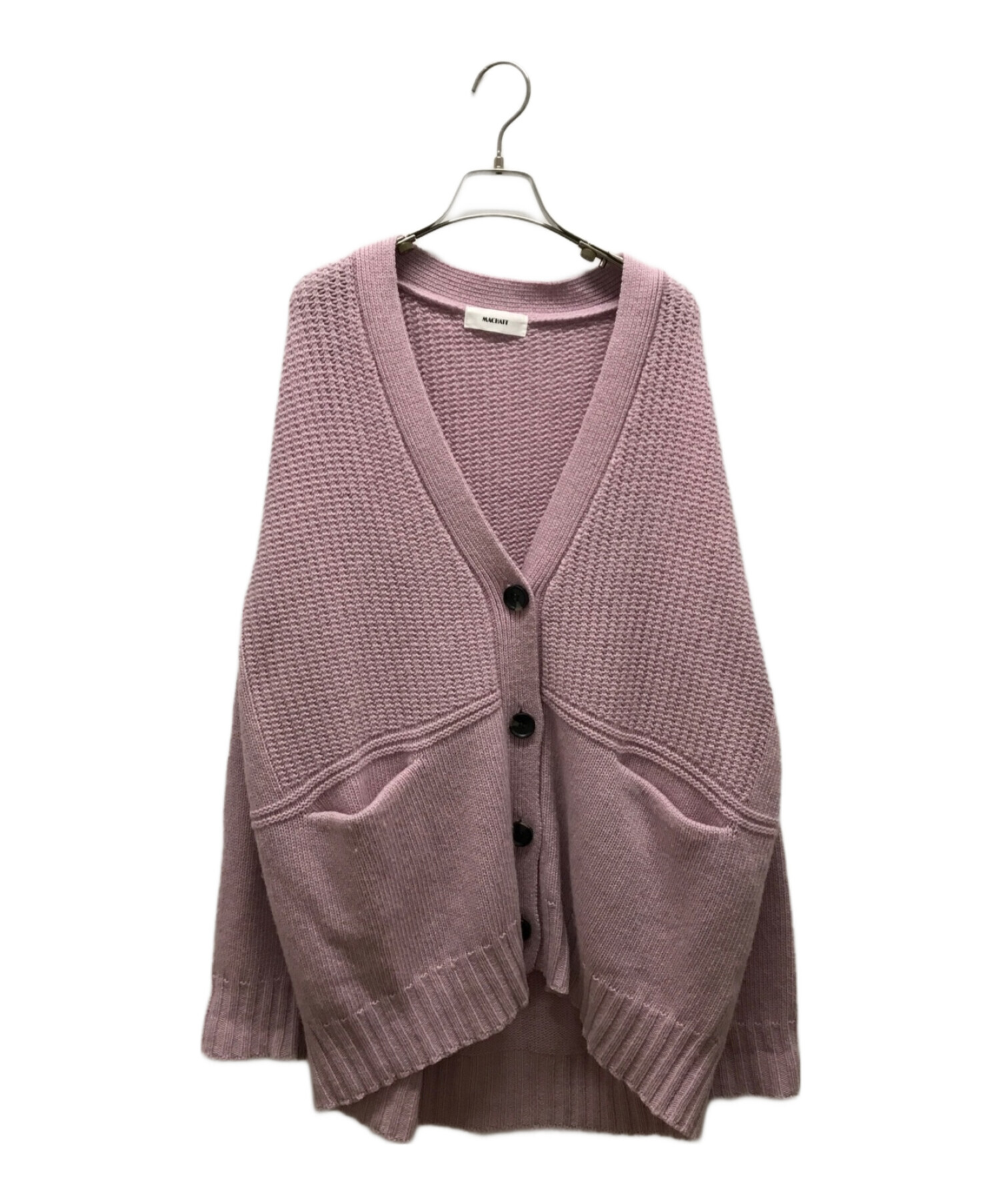 MACHATT　マチャット　カーディガン 中古・古着通販】machatt (マチャット) ブークレニット