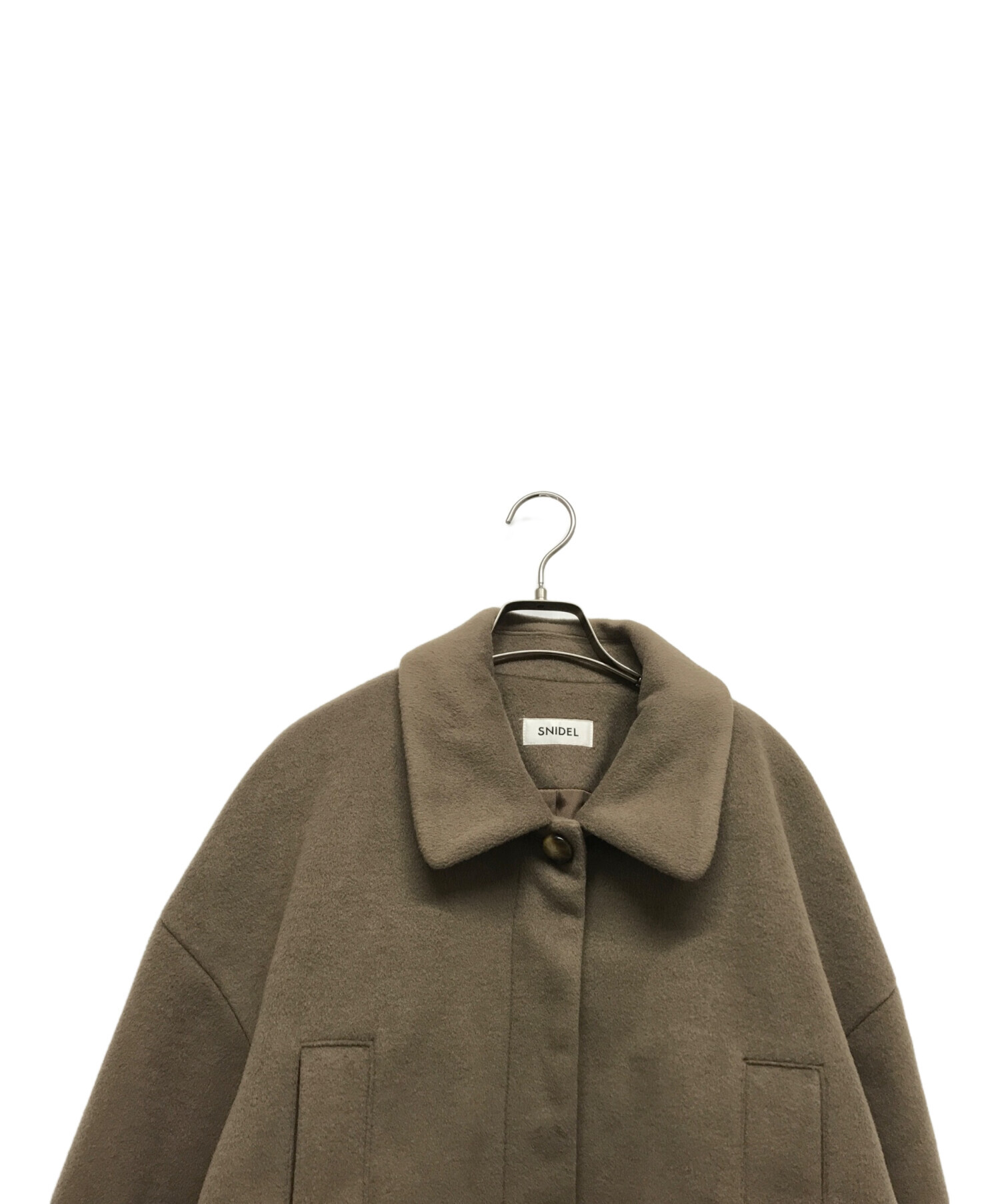 中古・古着通販】Snidel (スナイデル) ウールジャケット ブラウン 