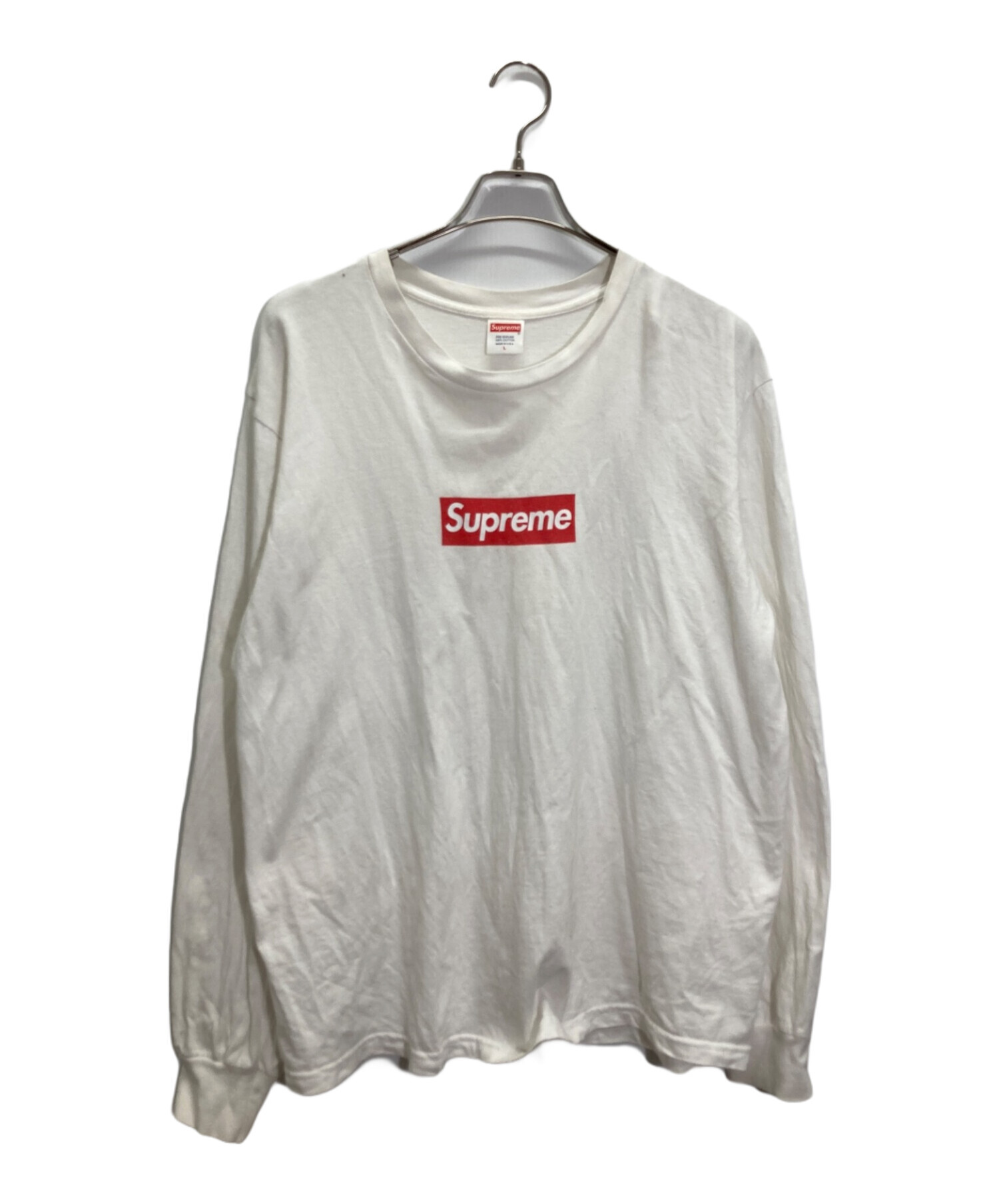 中古・古着通販】Supreme (シュプリーム) BOXロゴ長袖カットソー 