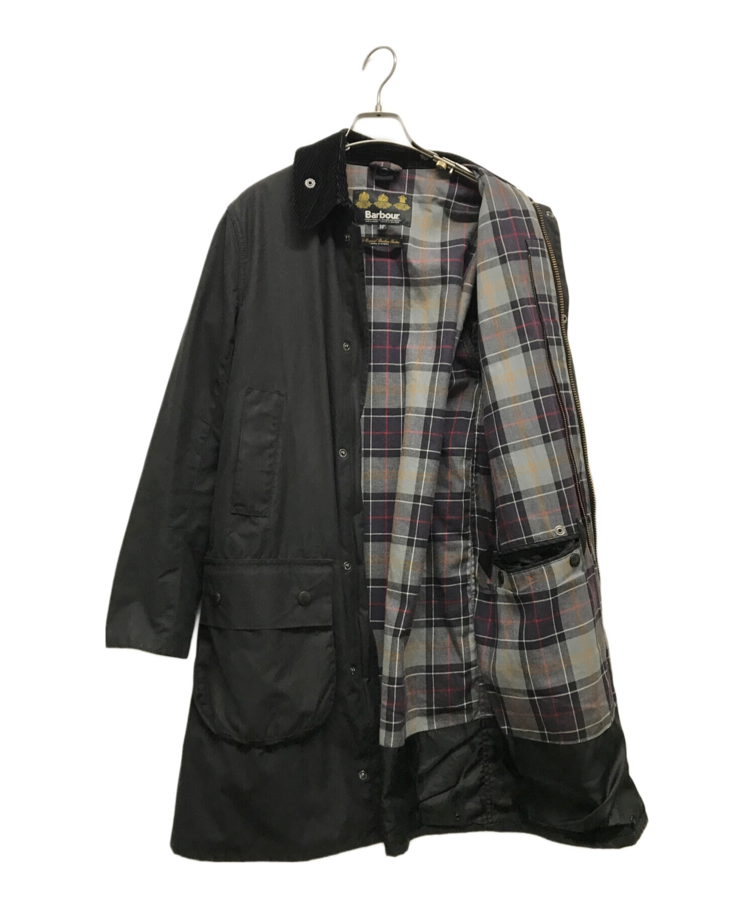 中古・古着通販】Barbour (バブアー) SL BORDER ブラック サイズ:38 