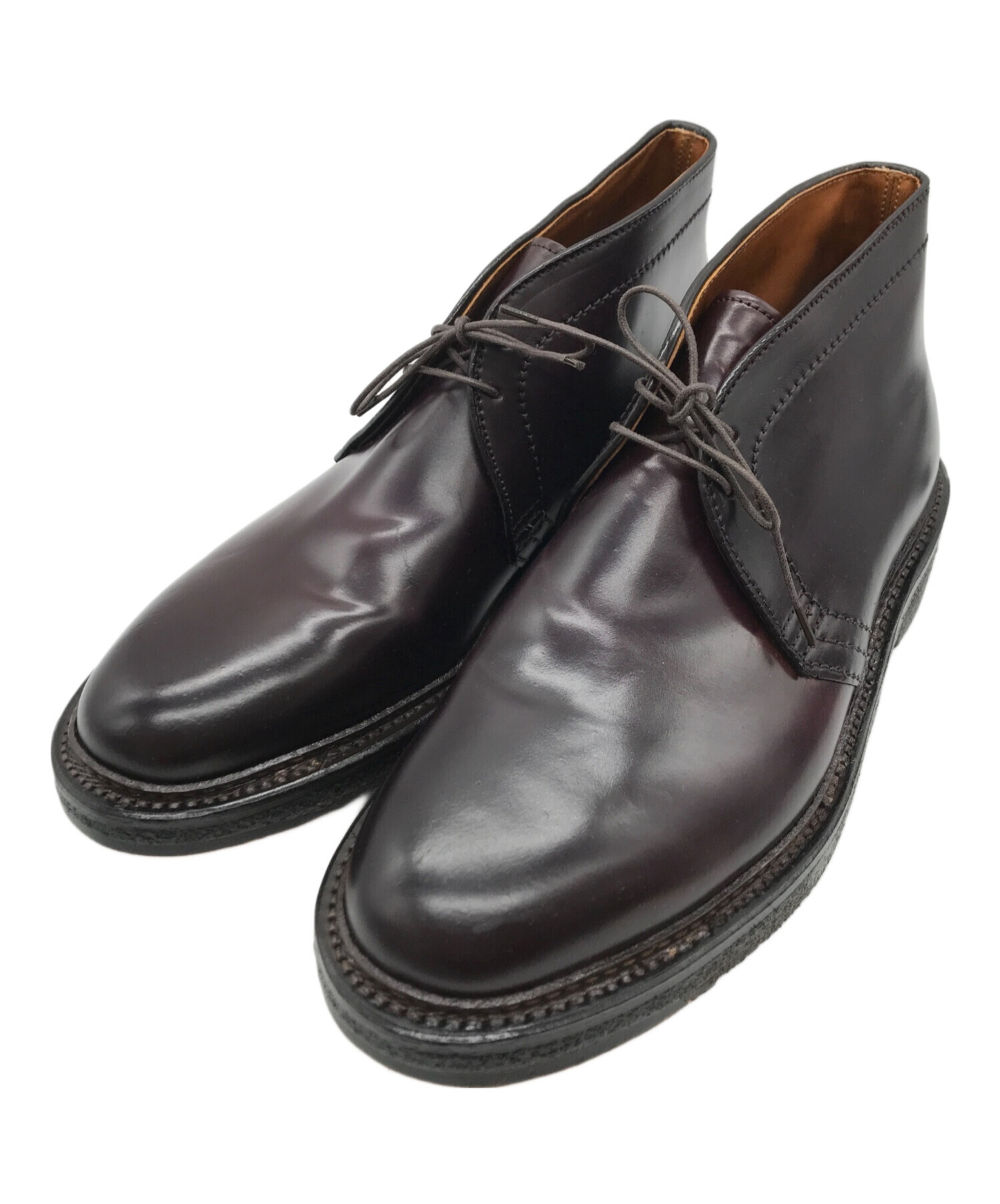 オールデンALDE Chukka Boot cordovan 8B/D Alden 1340 コードバン