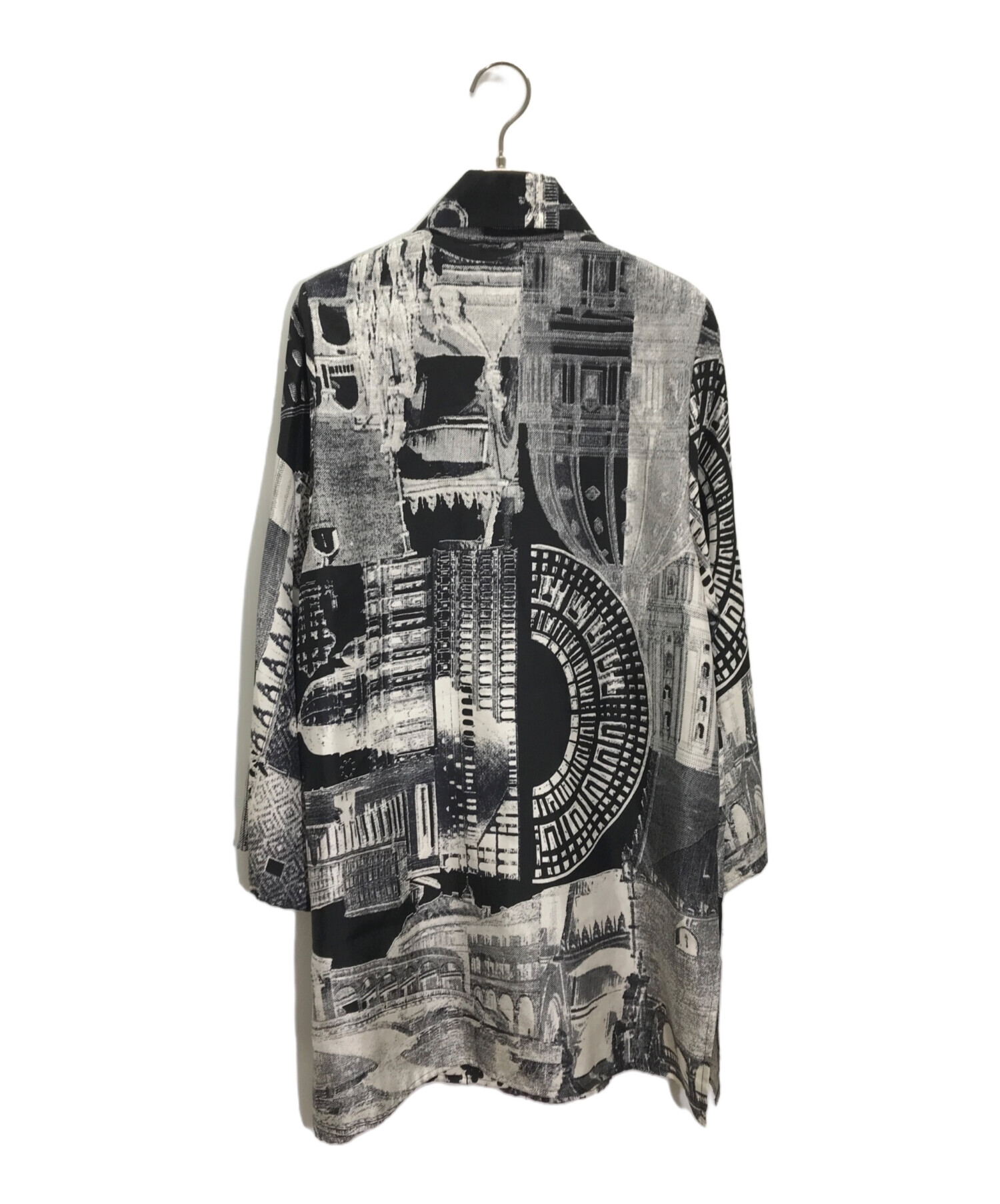 中古・古着通販】FENDI (フェンディ) 総柄シャツ ブラック サイズ:M 