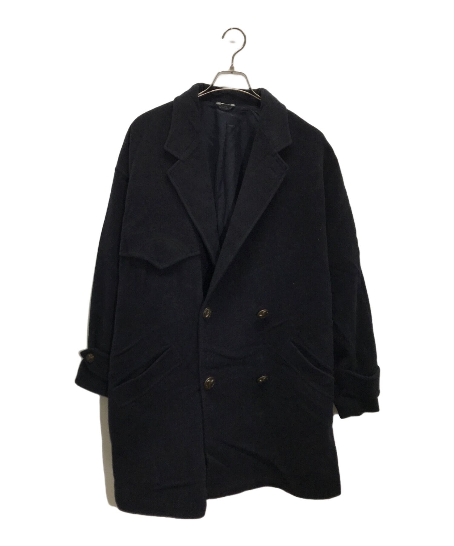 中古・古着通販】Istante (イスタンテ) ハーフコート ネイビー サイズ 