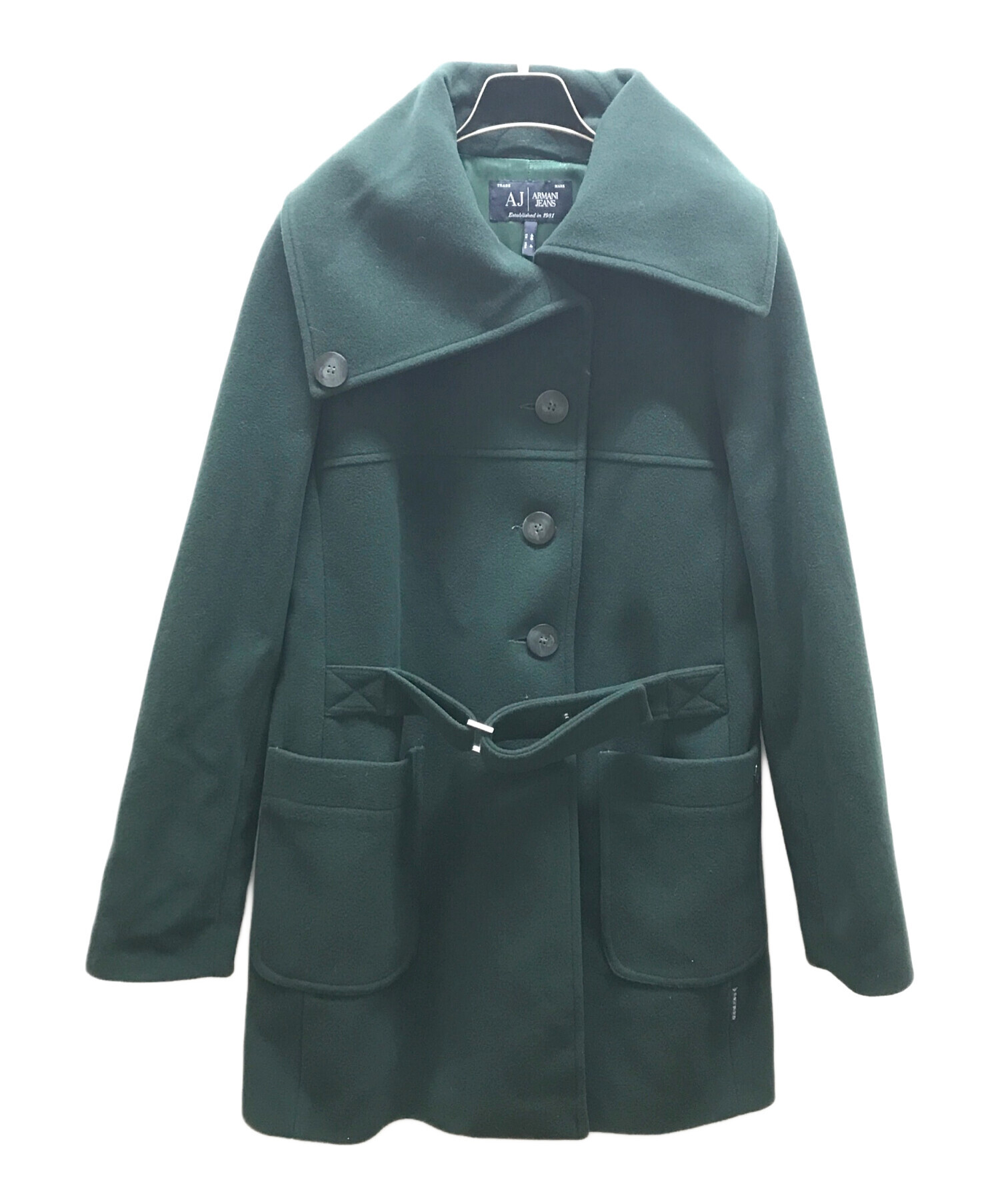中古・古着通販】ARMANI JEANS (アルマーニジーンズ) ハーフコート 