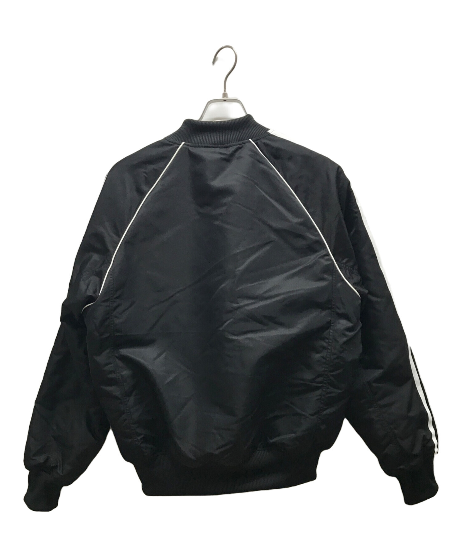 中古・古着通販】adidas (アディダス) ブルゾン ブラック サイズ:S 