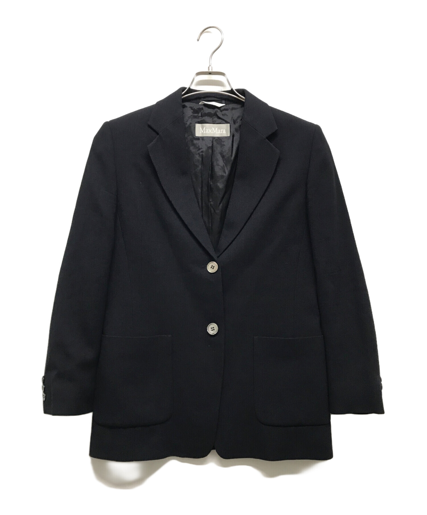 Max Mara テーラードジャケット ダークグレー Max Mara ダークグレー テーラードジャケット