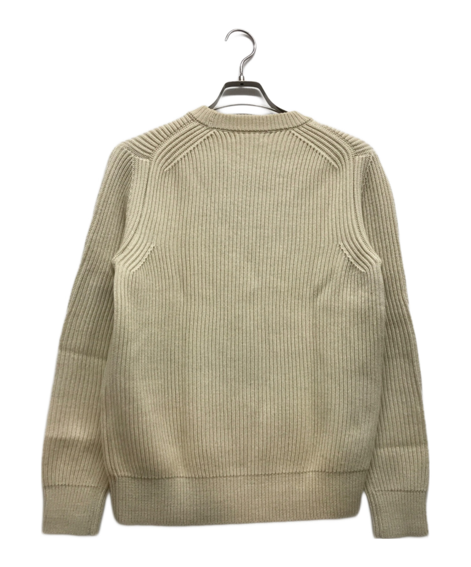 AURALEE WOOL CASHMERE RIB KNIT トップス