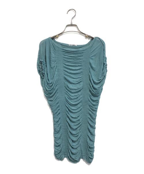 中古・古着通販】ISSEY MIYAKE (イッセイミヤケ) ブラウス スカイ 
