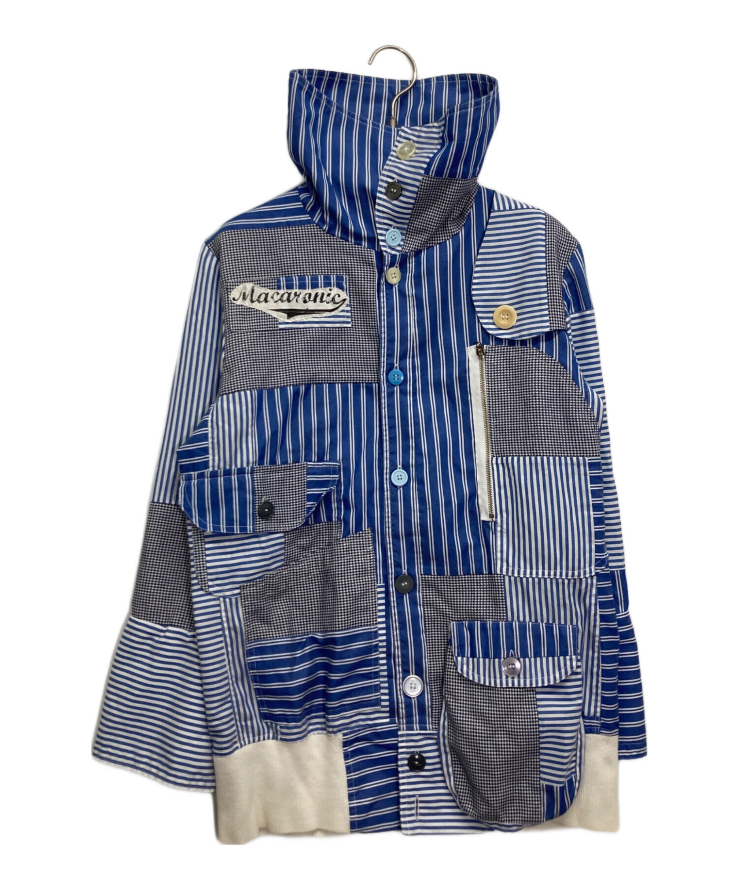 中古・古着通販】MACARONIC (マカロニック) パッチワークジャケット 