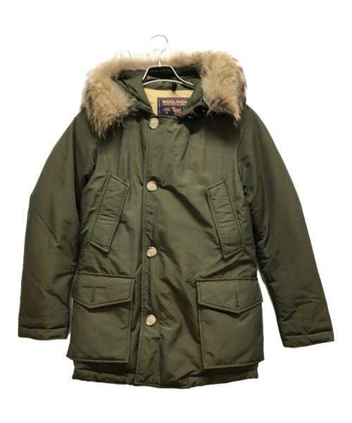 中古・古着通販】WOOLRICH (ウールリッチ) ダウンジャケット カーキ 