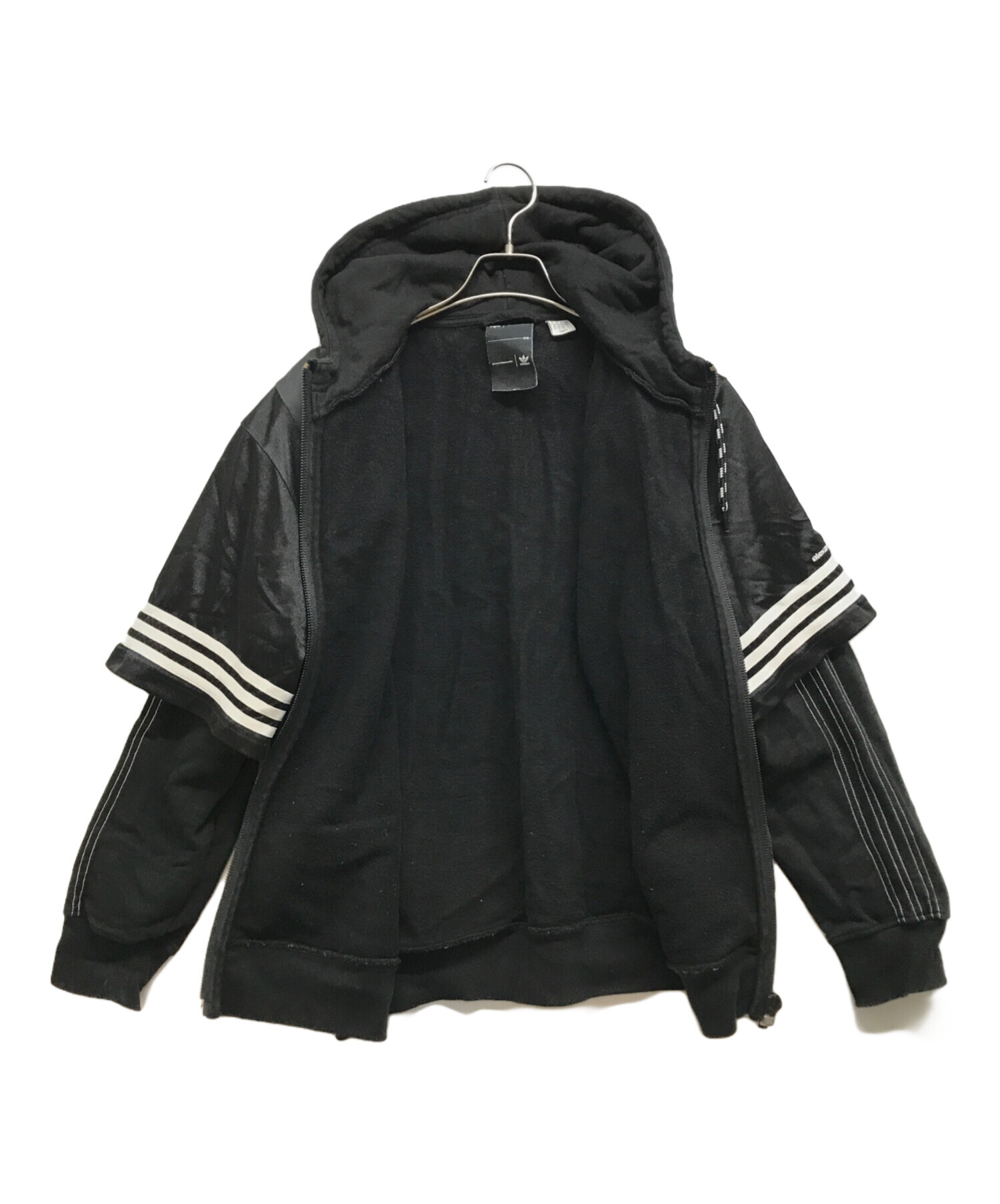 Adidas×ALEXANDER WANG ジップアップパーカー｜ファッション