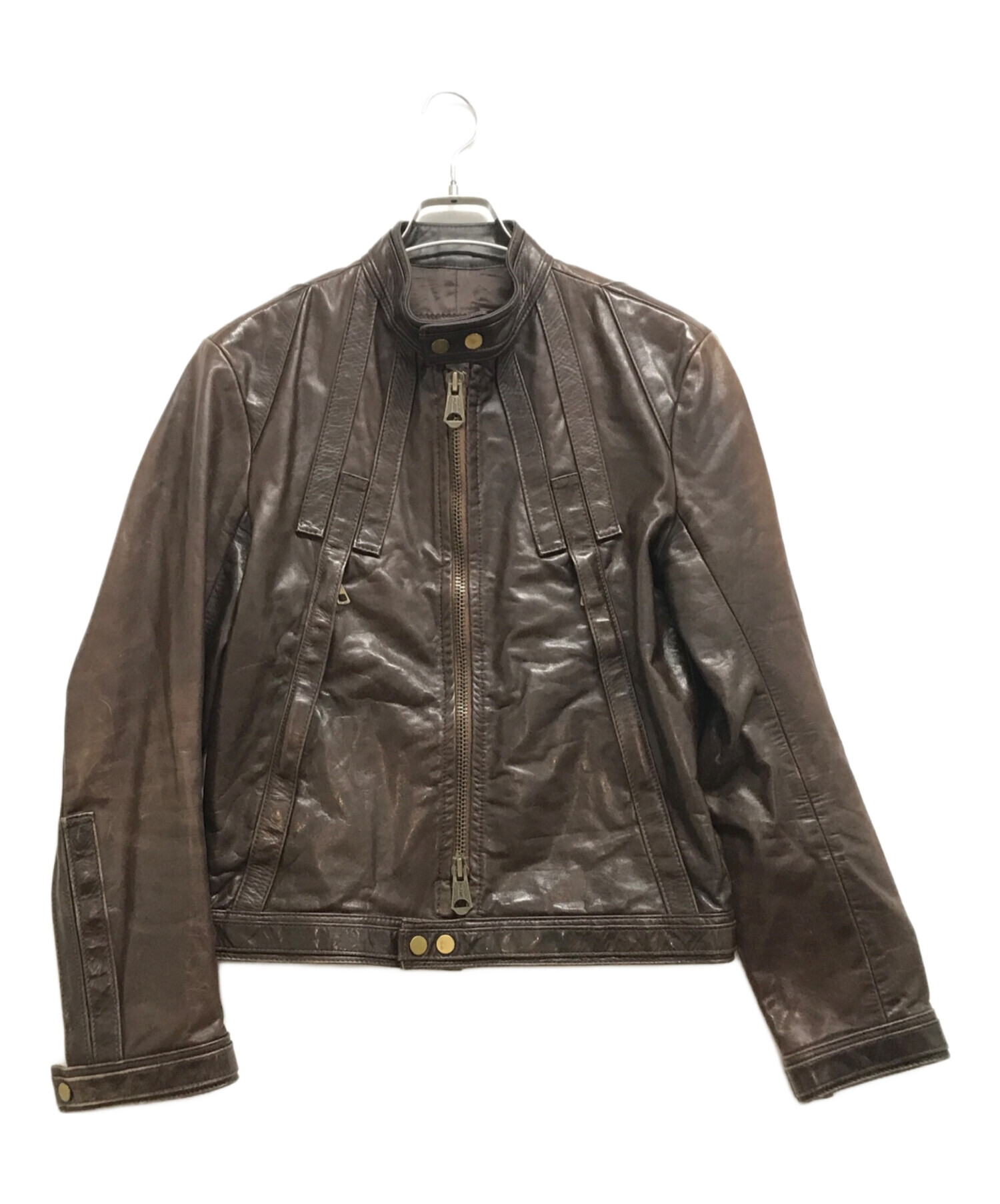 中古・古着通販】DSQUARED2 (ディースクエアード) レザージャケット 