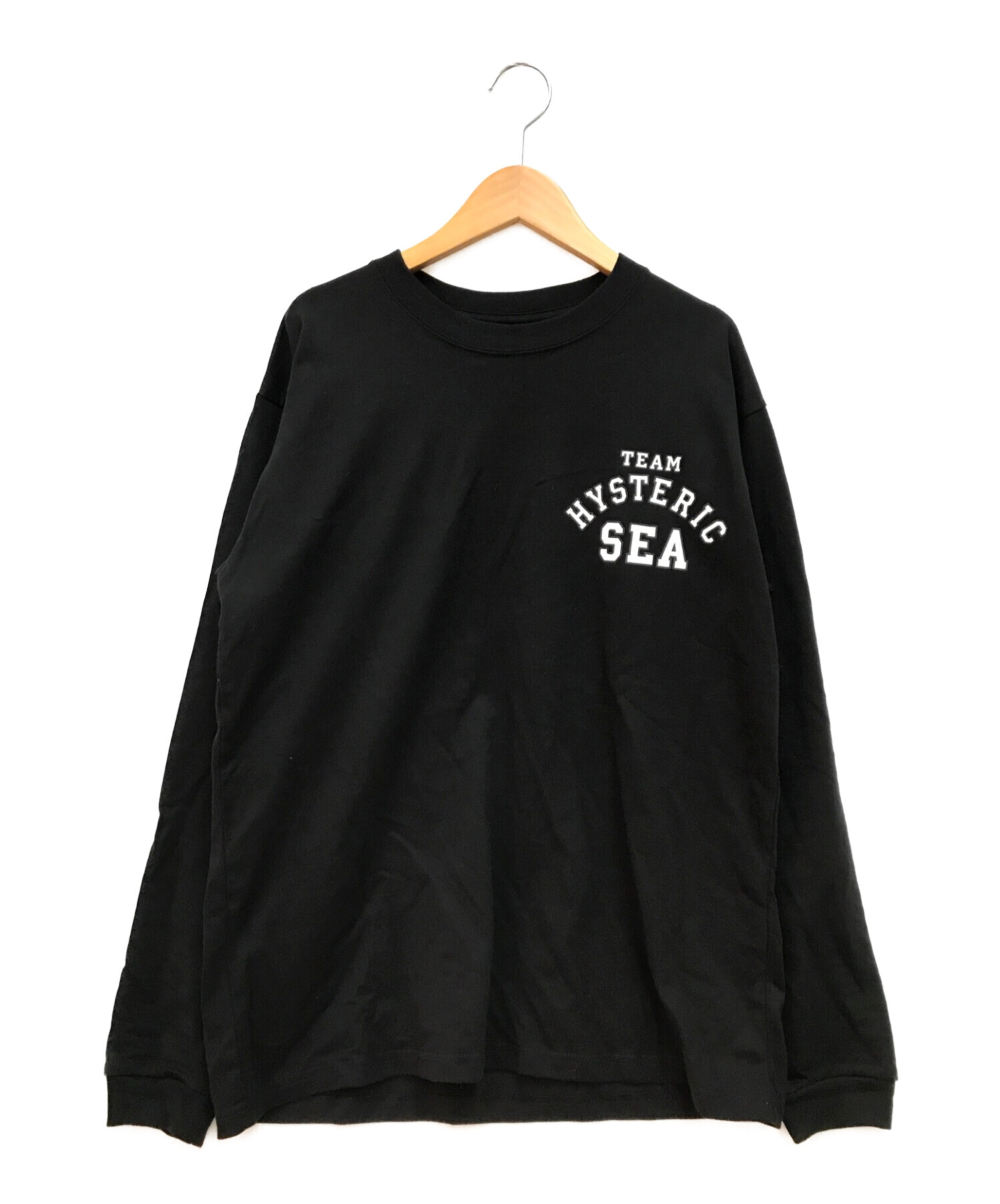L WIND AND SEA × HYSTERIC GLAMOUR ロンT