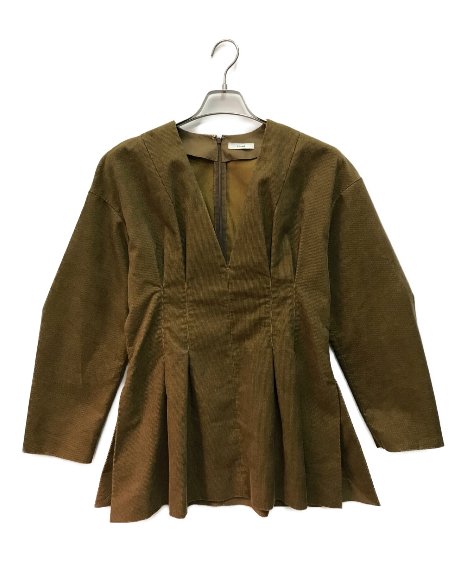 中古・古着通販】CLANE (クラネ) CHAMBRAY CORDUROY LADY TOPS 