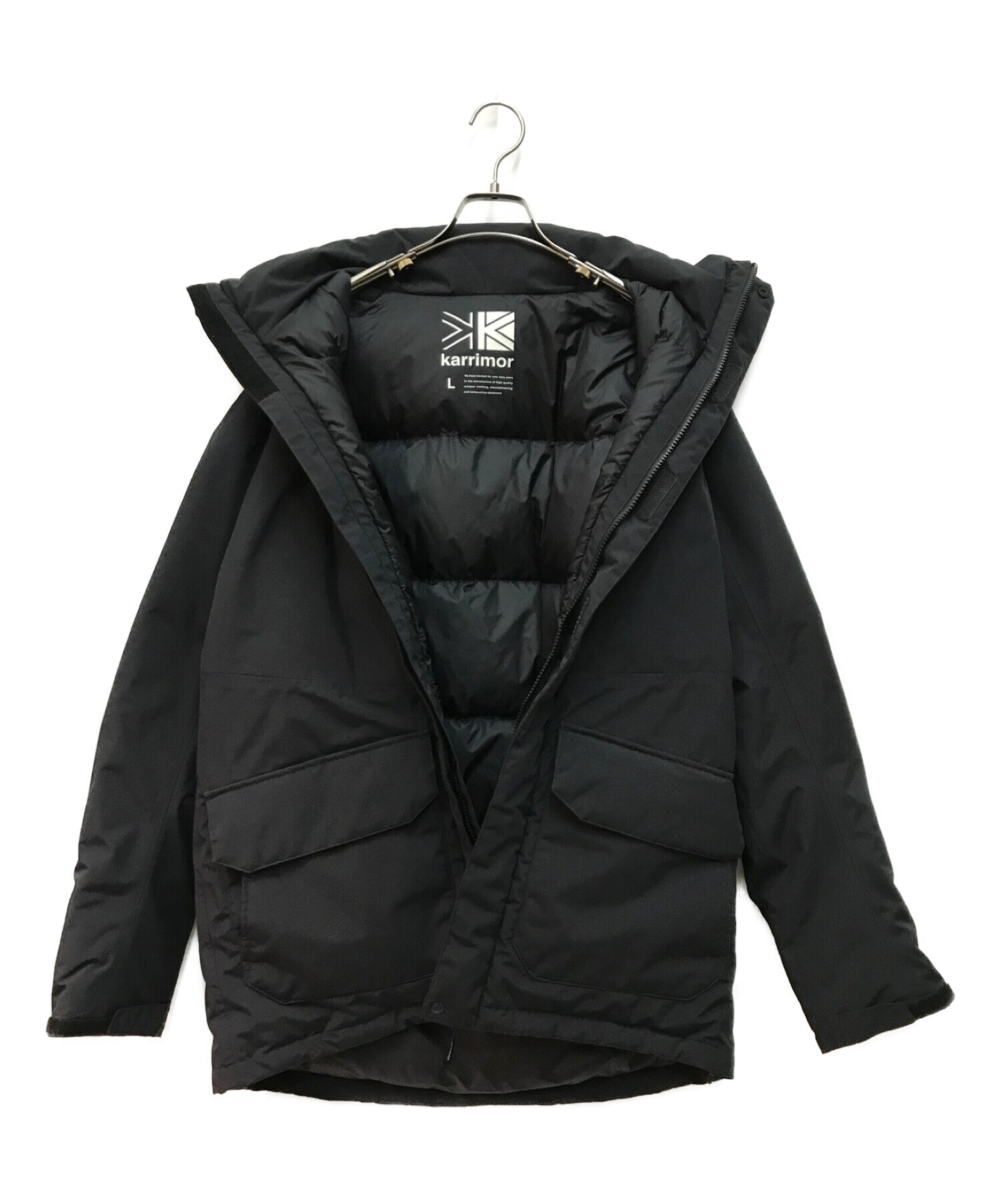 Karrimor (カリマー) global down coat ブラック サイズ:L 未使用品