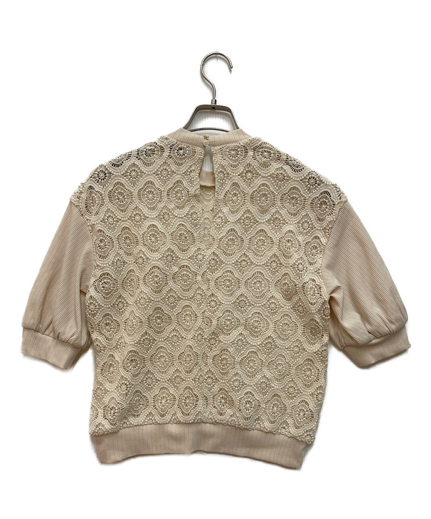 CLANE　クラネ COMPACT VINTAGE LACE TOPS