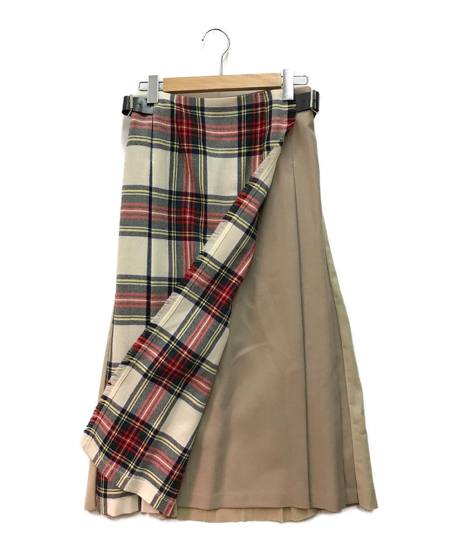 MACPHEE マカフィー ラップスカート 36 - ひざ丈スカート