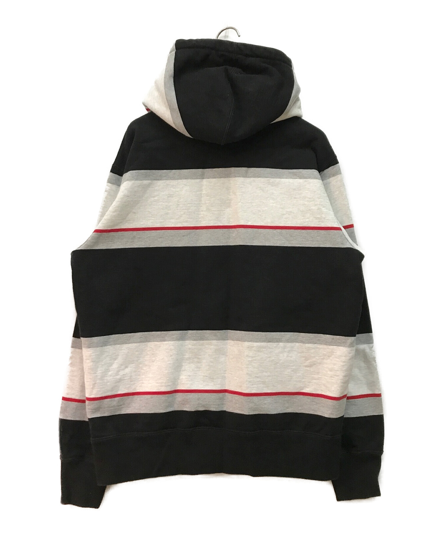 Supreme 19aw Stripe Hooded Sweatshirt