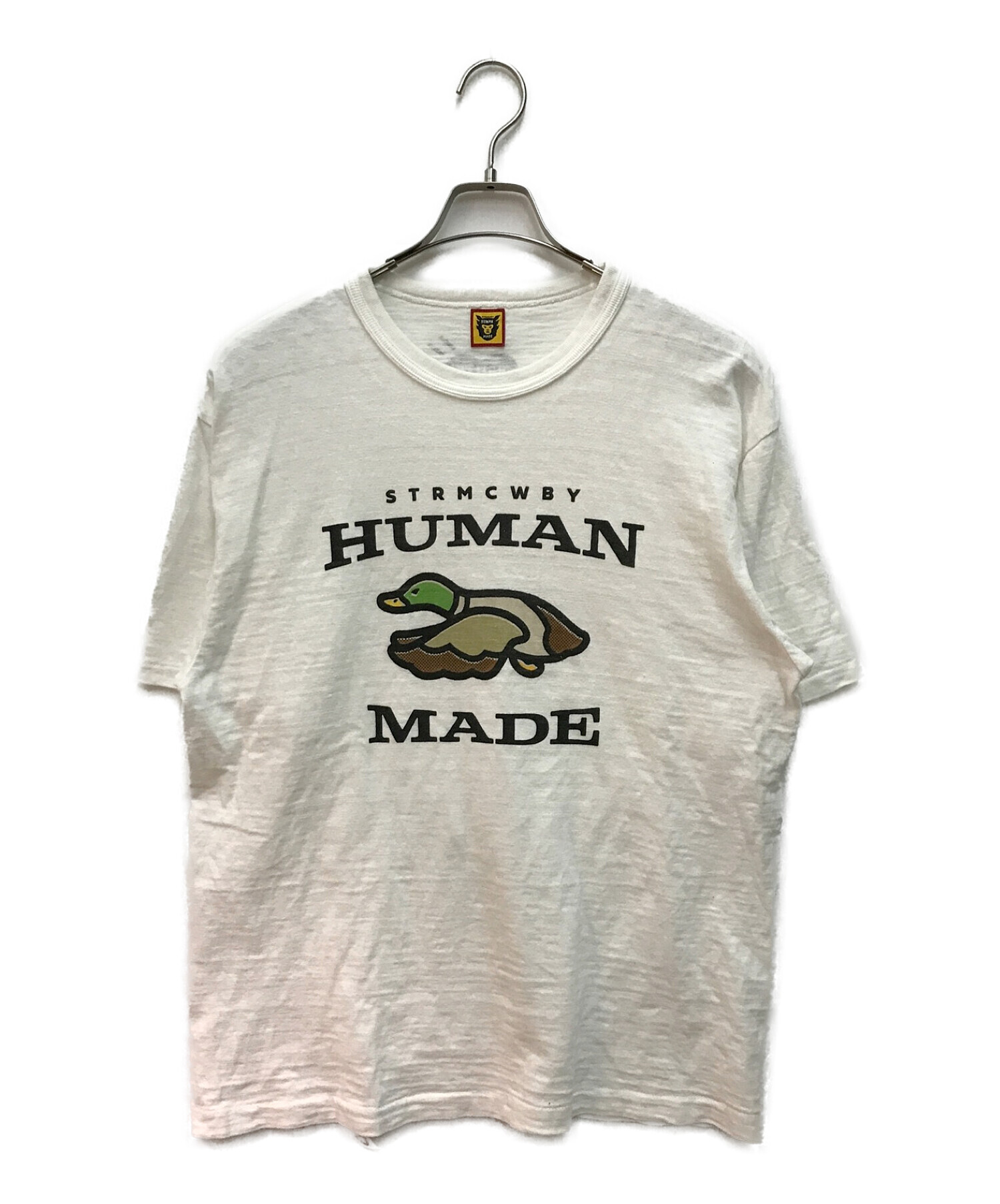 HUMAN MADE (ヒューマンメイド) プリントTシャツ ホワイト サイズ:SIZE XL