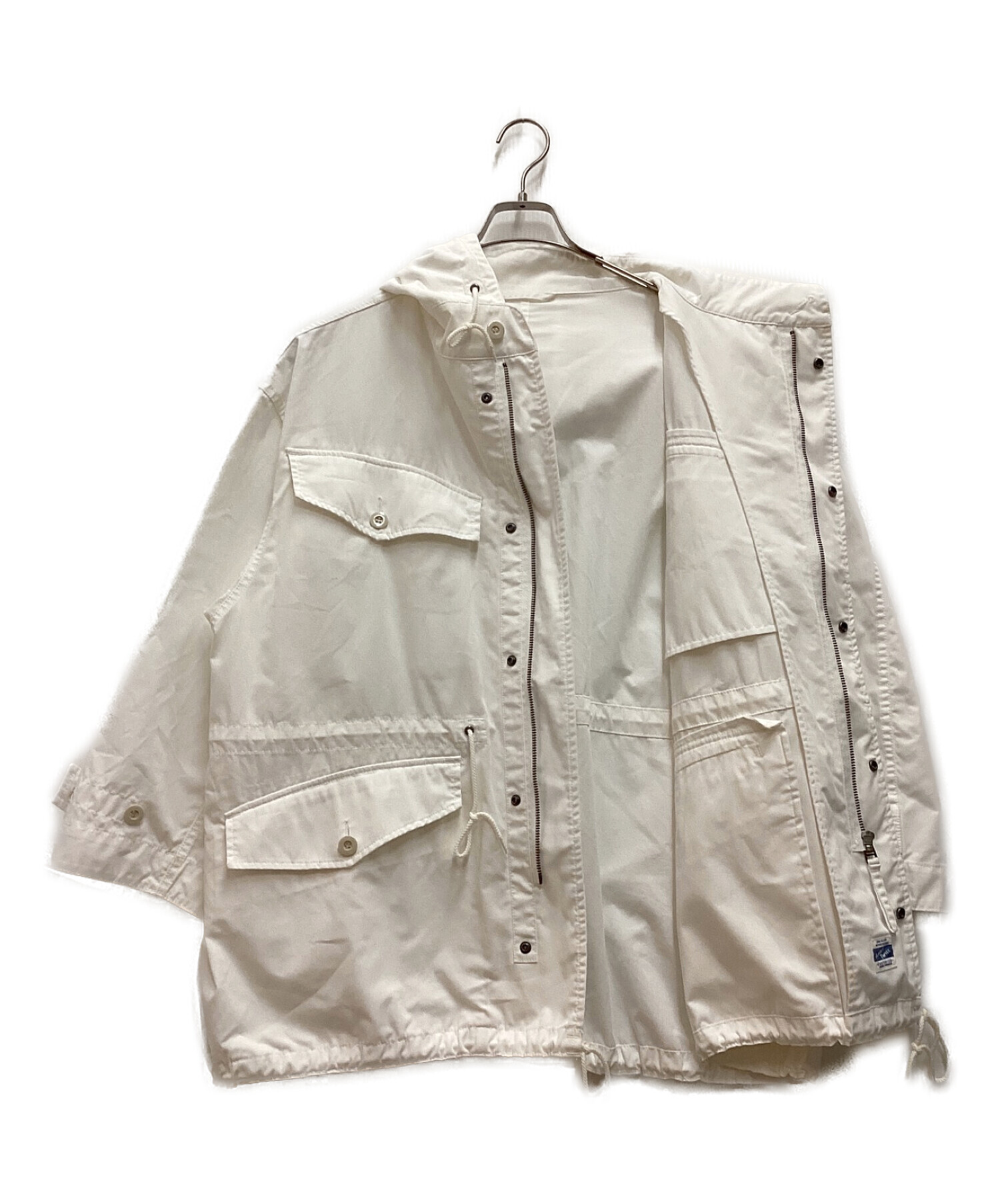 ARMY TWILL (アーミーツイル) フーデッドジャケット　 ホワイト サイズ:FREE