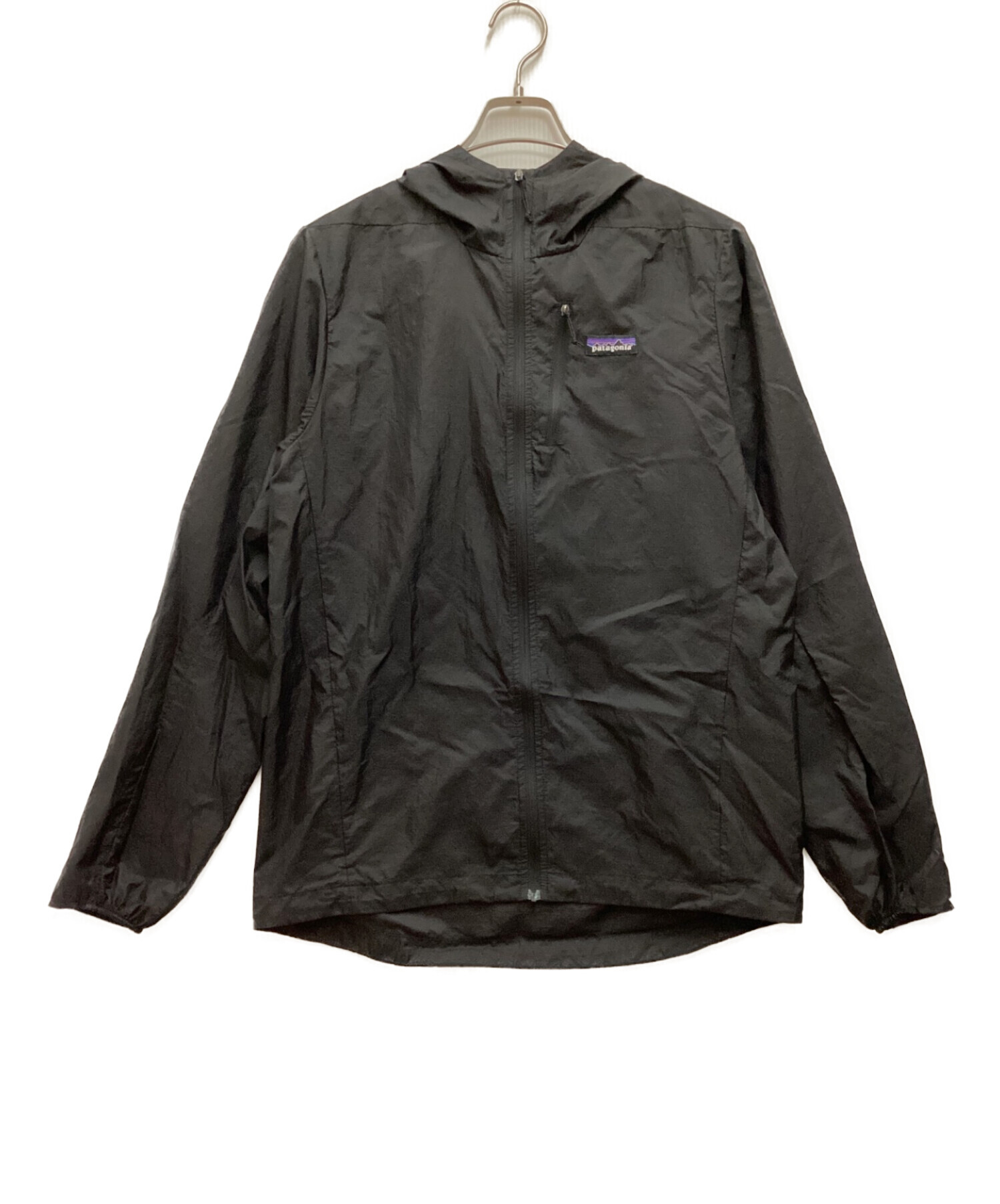 Patagonia (パタゴニア) HOUDINI JKT　フーディニジャケット　ジップアップフーデッドジャケット　ナイロンパーカー ブラック  サイズ:M