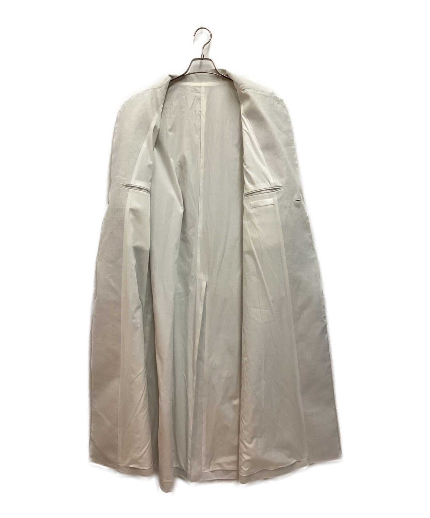 中古・古着通販】ETHOSENS (エトセンス) デニムマキシロングコート 