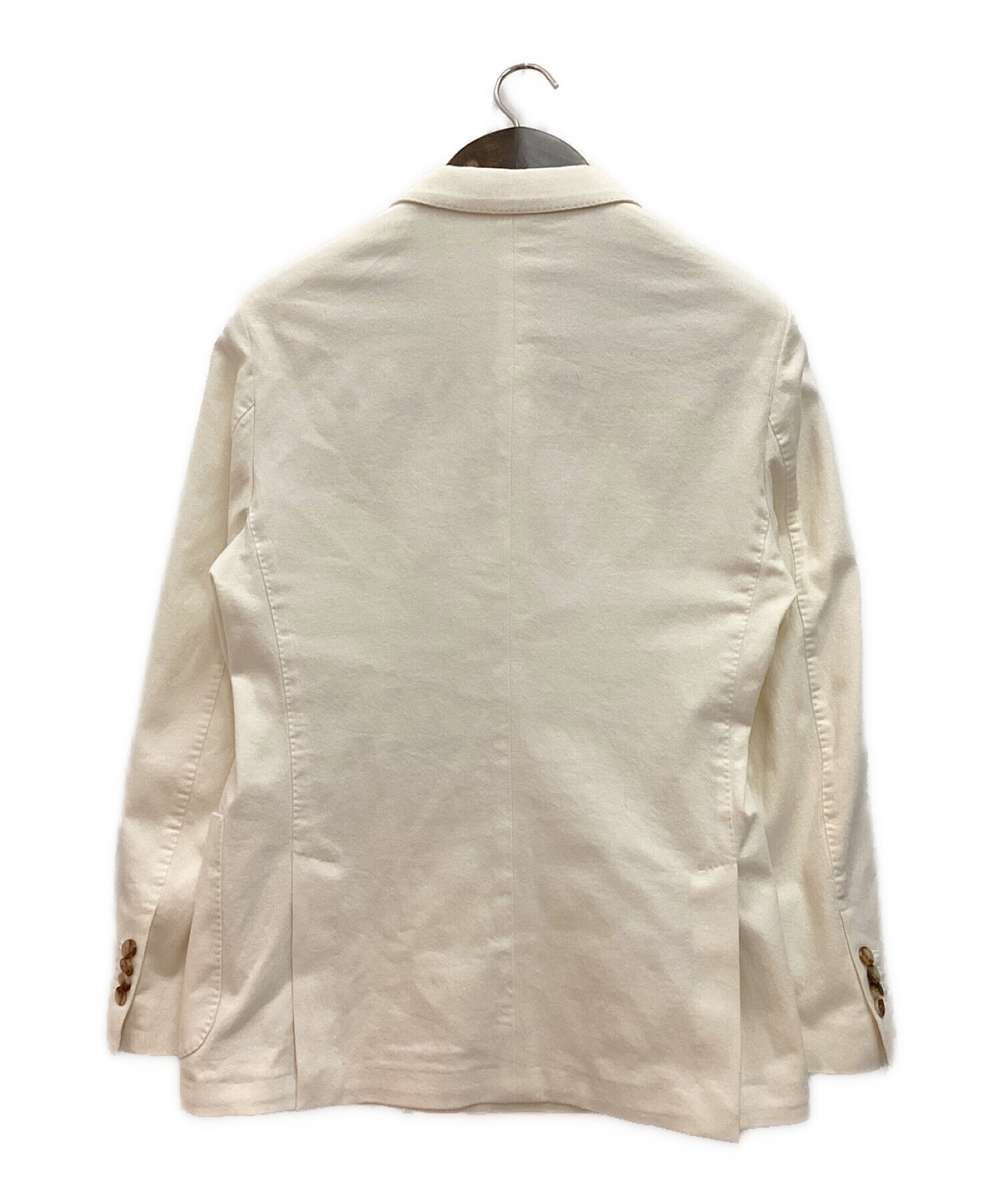 LARDINI (ラルディーニ) コットンダブルジャケットセットアップスーツ ホワイト サイズ:52