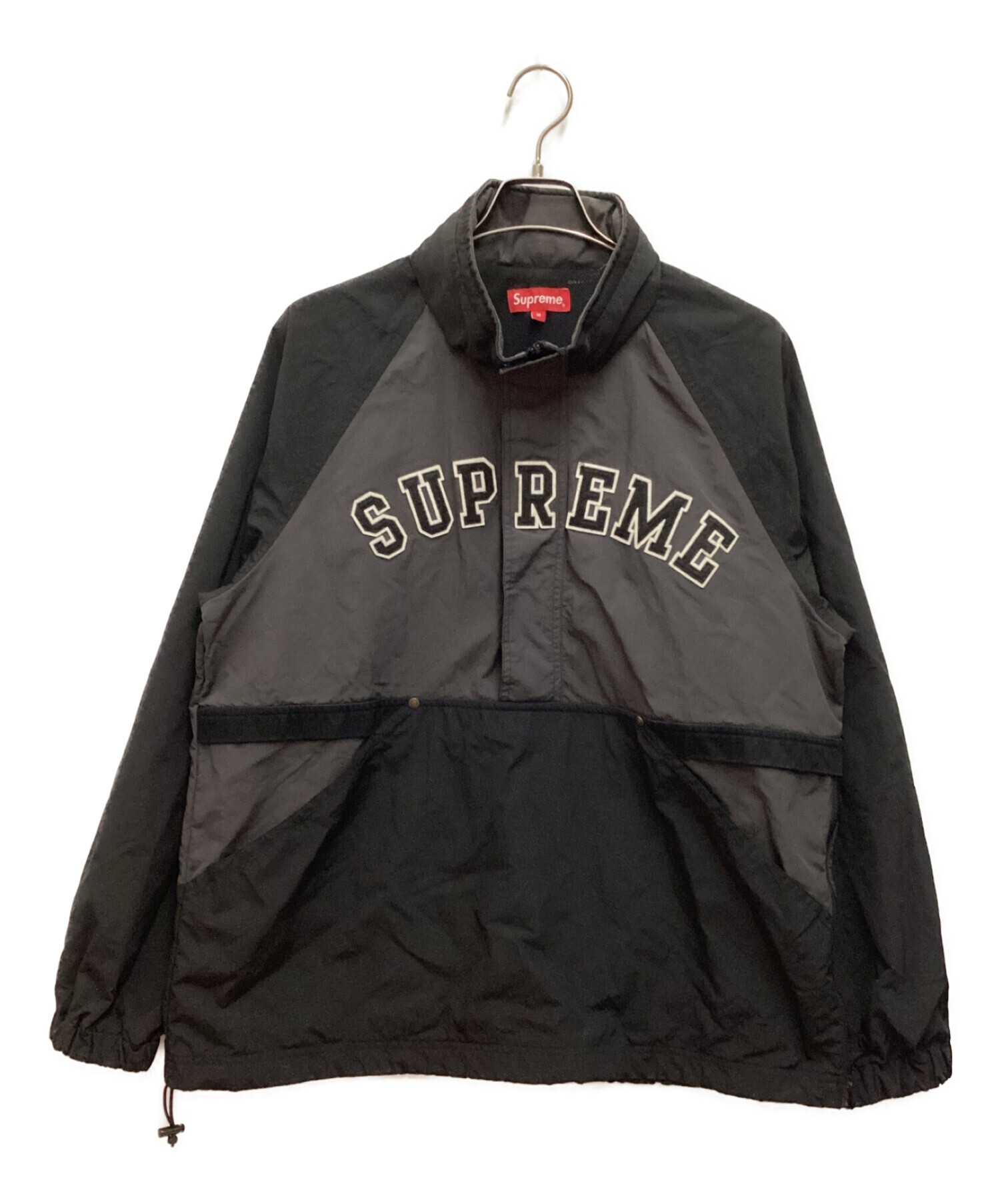 Supreme (シュプリーム) Court Half Zip Pullover ブラック サイズ:M
