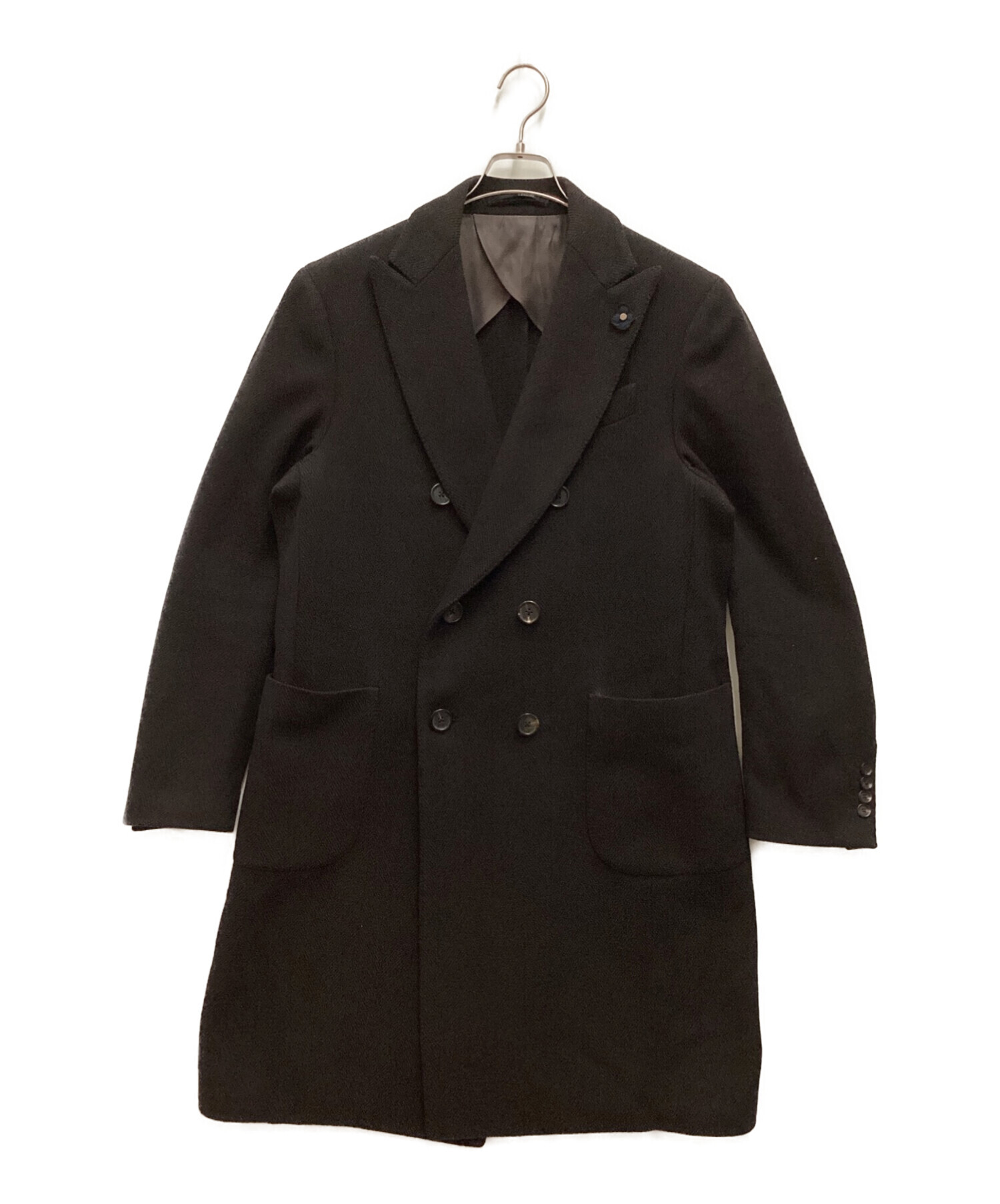 中古・古着通販】LARDINI (ラルディーニ) ウールナイロンヘリンボーン  