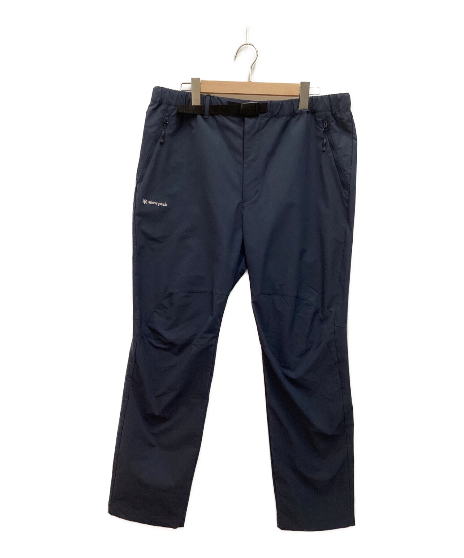snow peak (スノーピーク) Strech Cloth Pants ネイビー サイズ:XL 未使用品
