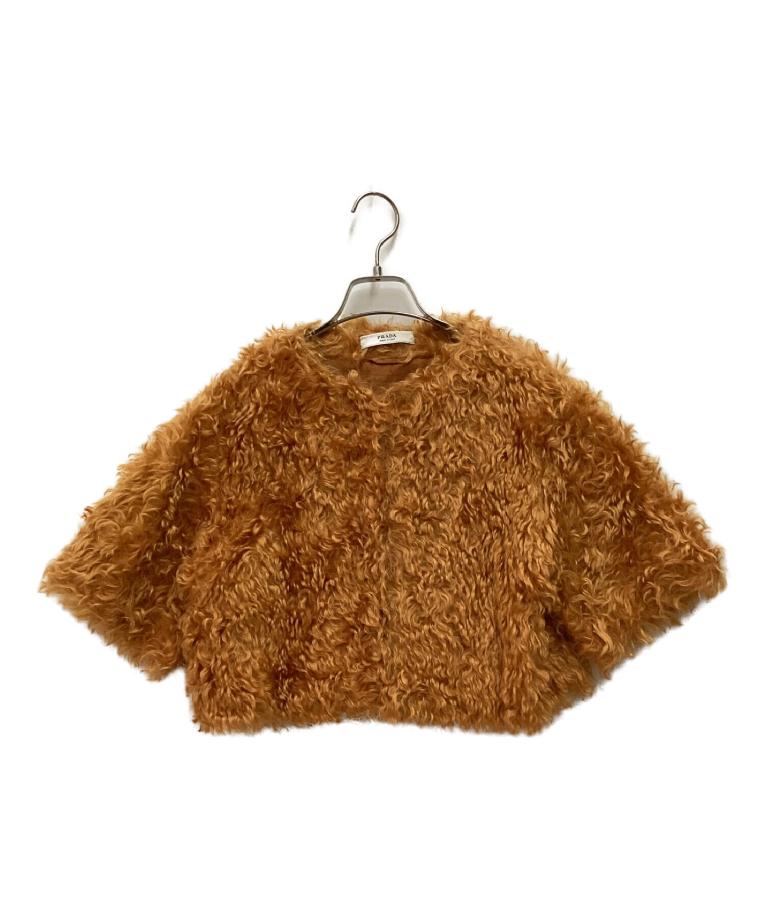 中古・古着通販】PRADA (プラダ) ショートフェイクファージャケット 