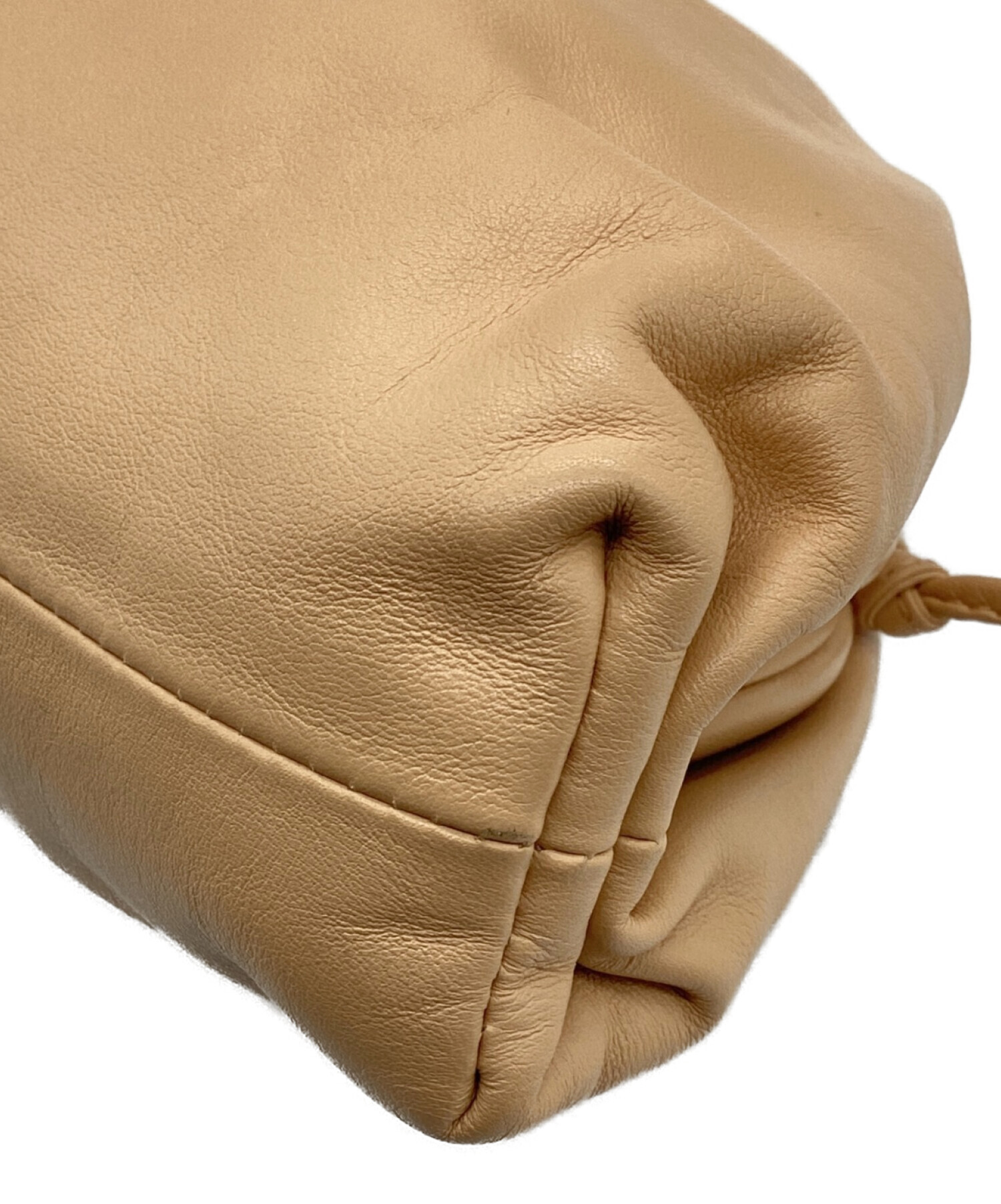 Bottega Veneta /クラッチバッグ/ザ・ポーチ/キャメル BOTTEGA VENETA