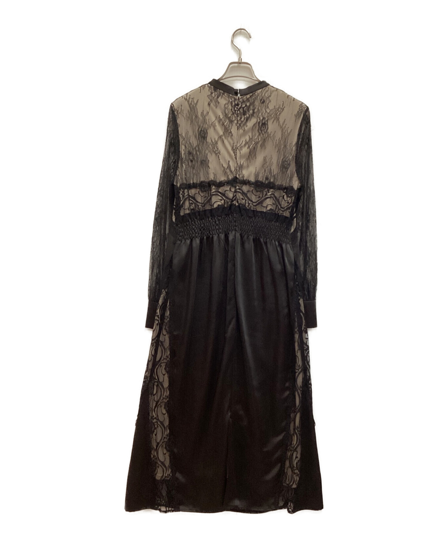 UND LACE TRIMMING DRESS【新品】