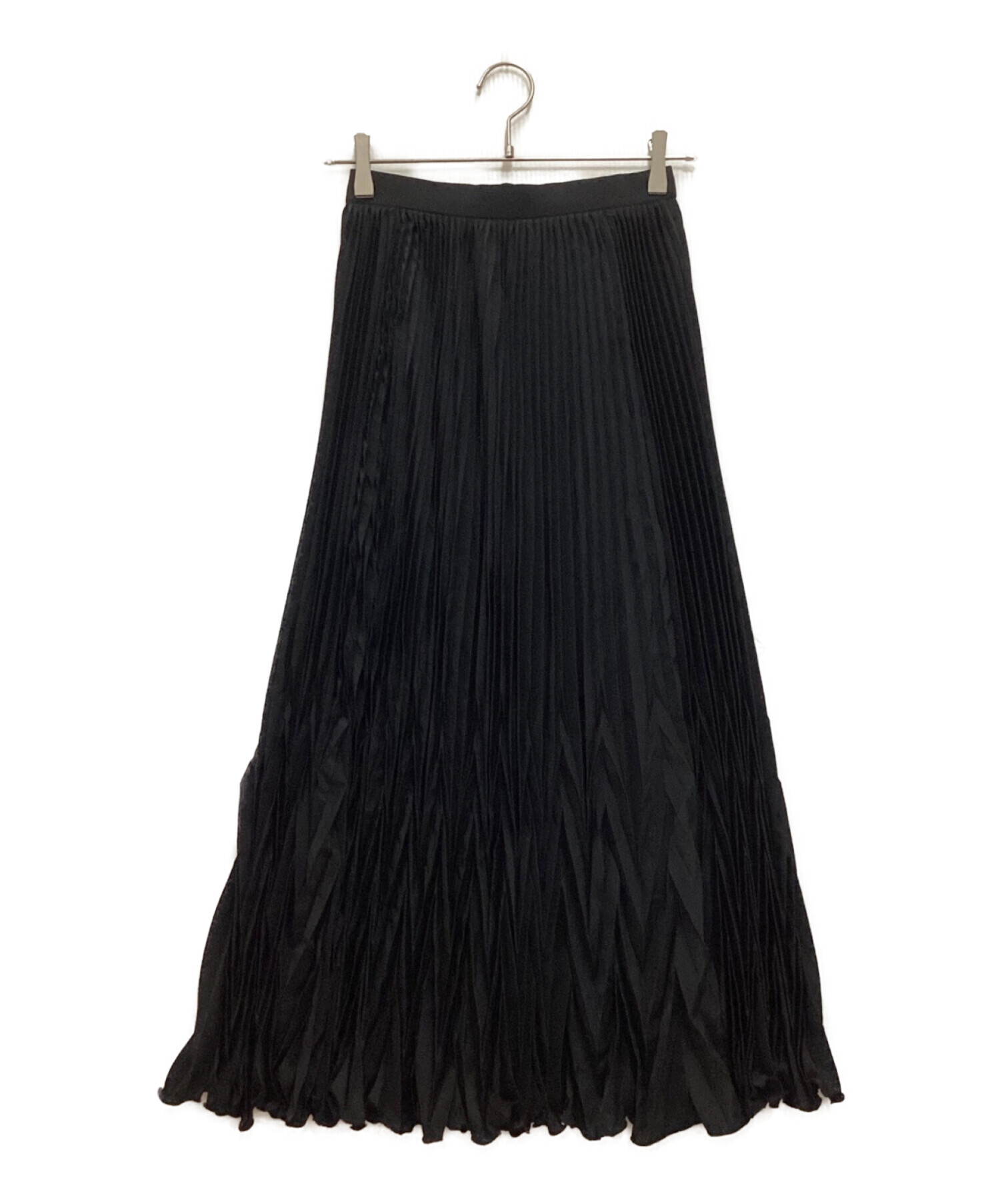 Christian Dior (クリスチャン ディオール) ヴィンテージデザインプリーツスカート ブラック サイズ:S
