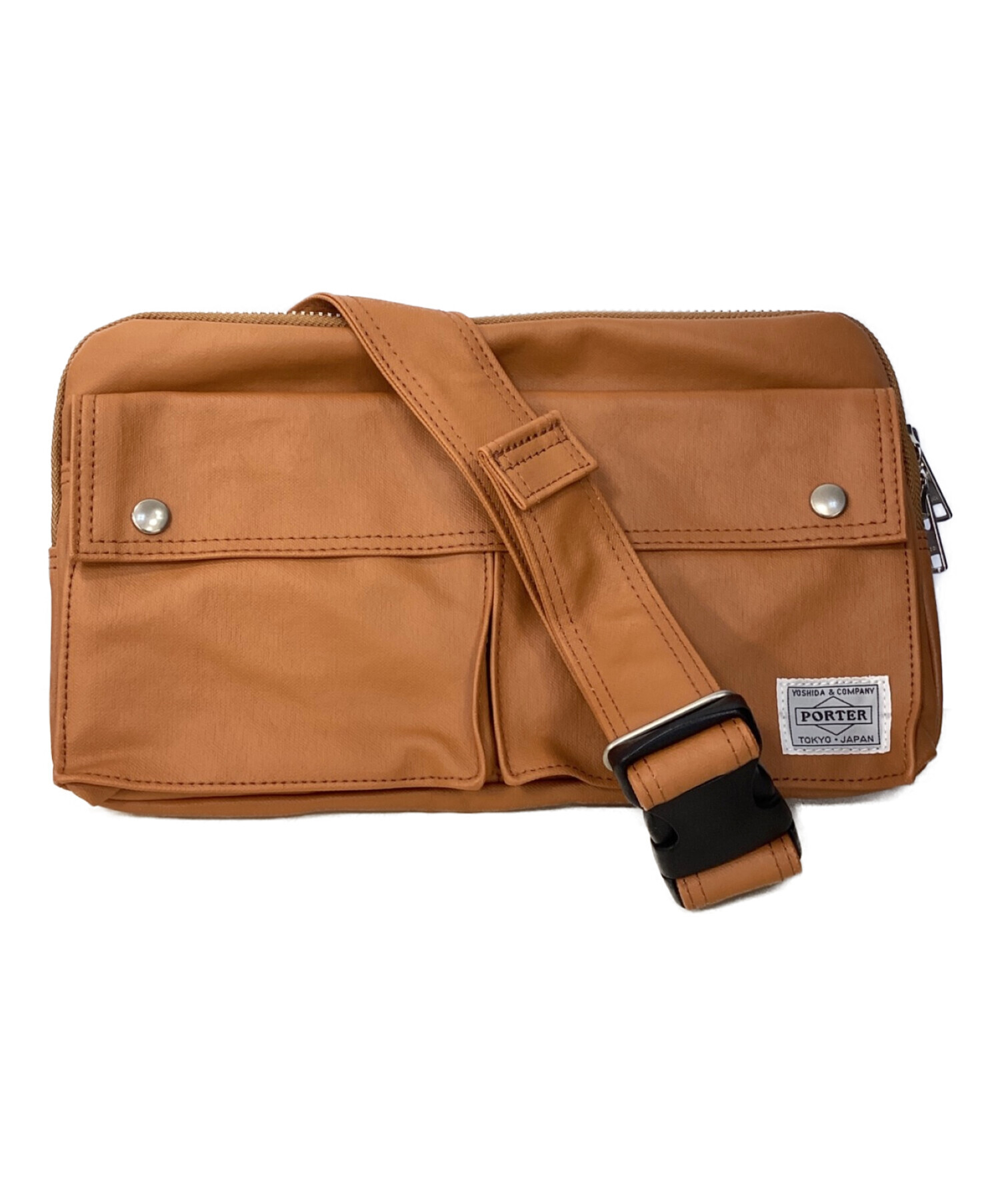 PORTER ショルダーバッグ ブラウン フリースタイル ポーター フリー 