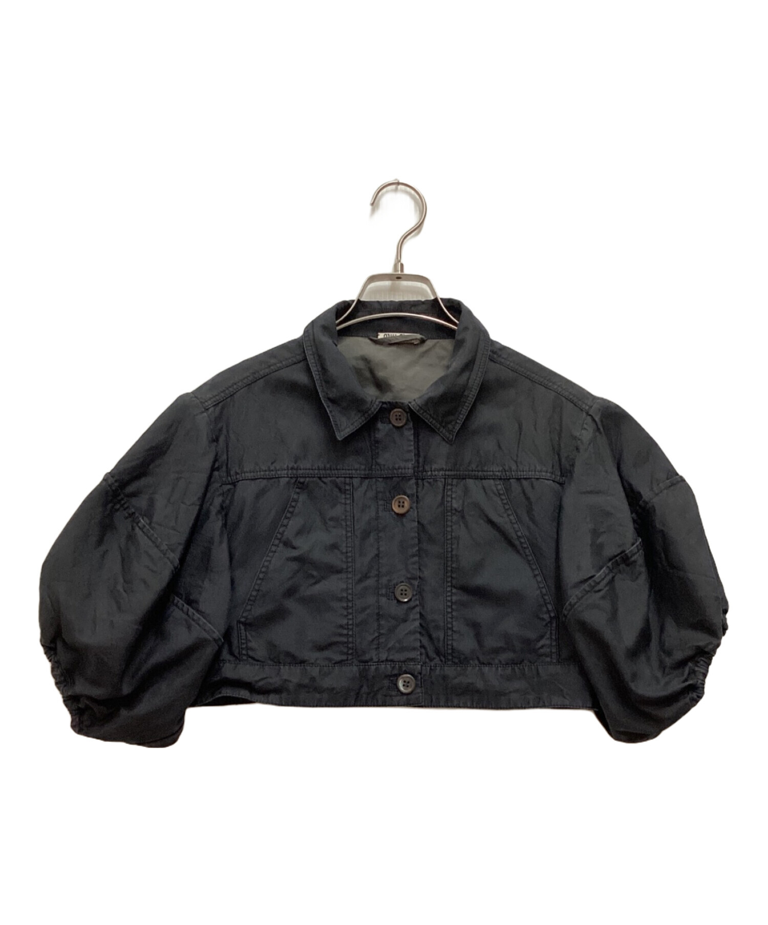 中古・古着通販】MIU MIU (ミュウミュウ) パフスリーブシャツ 