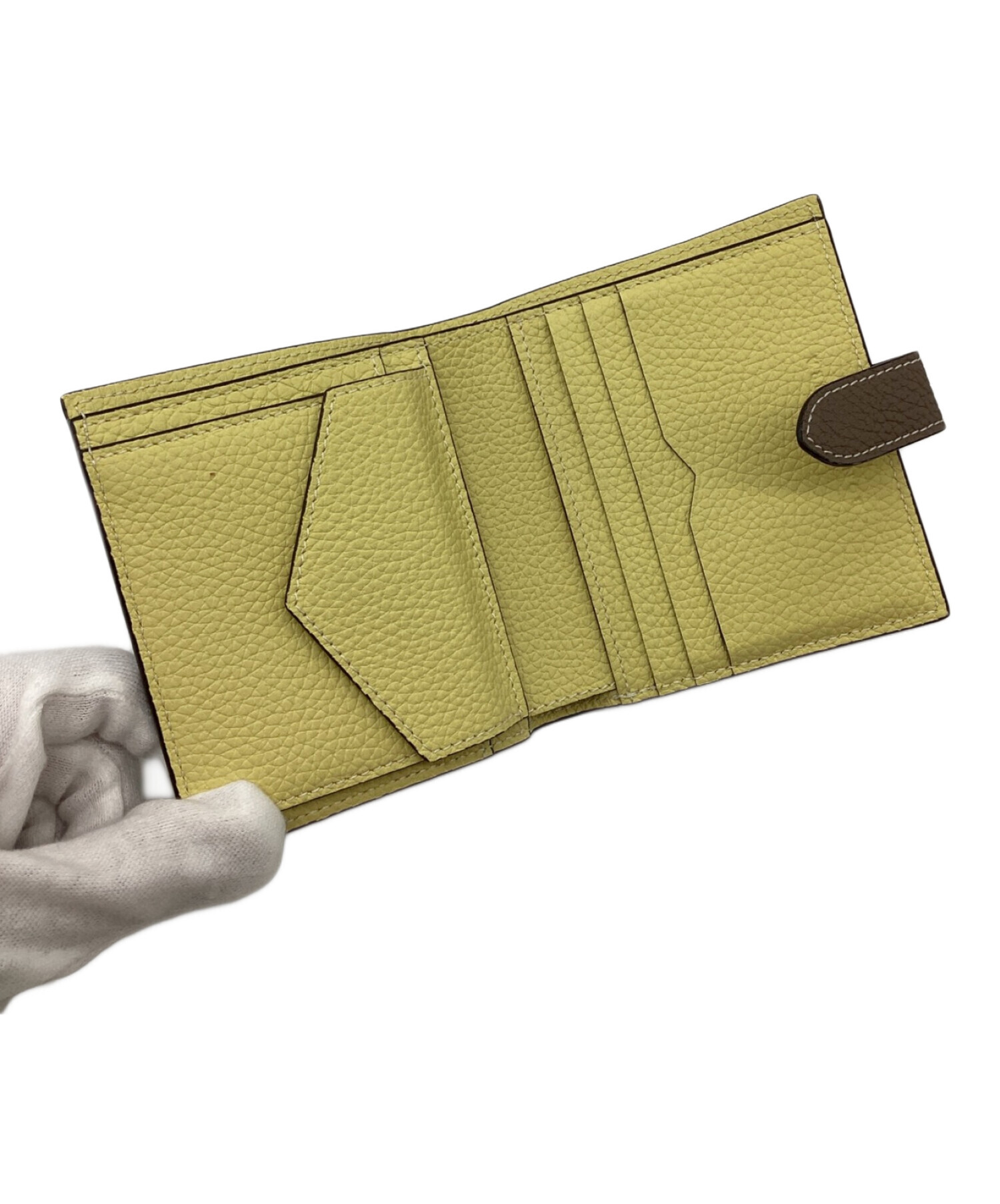 ②ボナベンチュラ　iPhone13Pro エトープ×イエロー iPhone 13Pro ケース ボナベンチュラ エトープ×イエロー 春限定