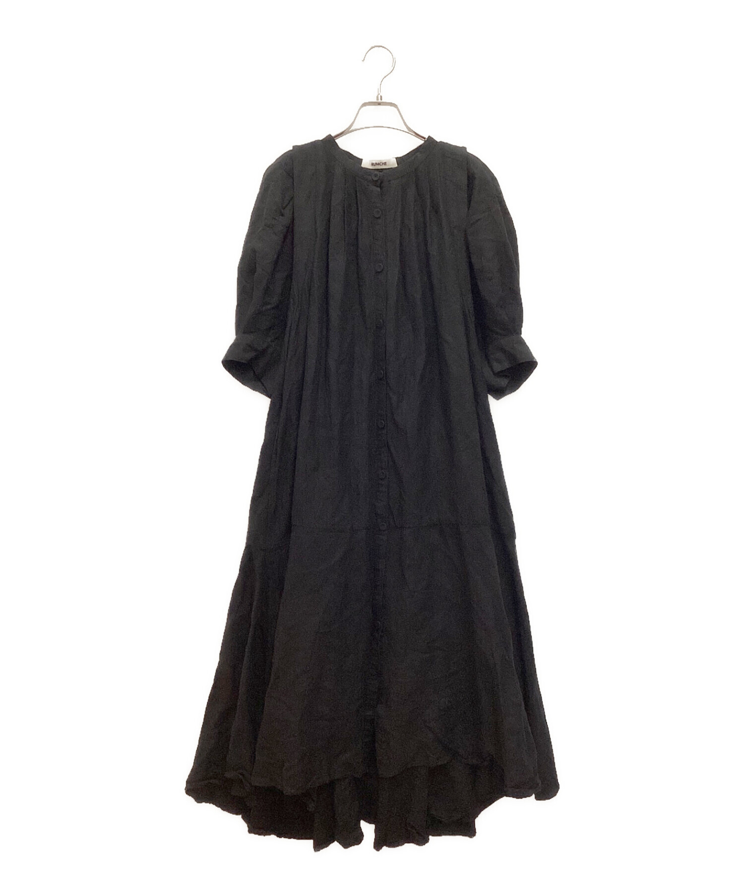 中古・古着通販】Rumche (ラム・シェ) リネンロングワンピース ノー 