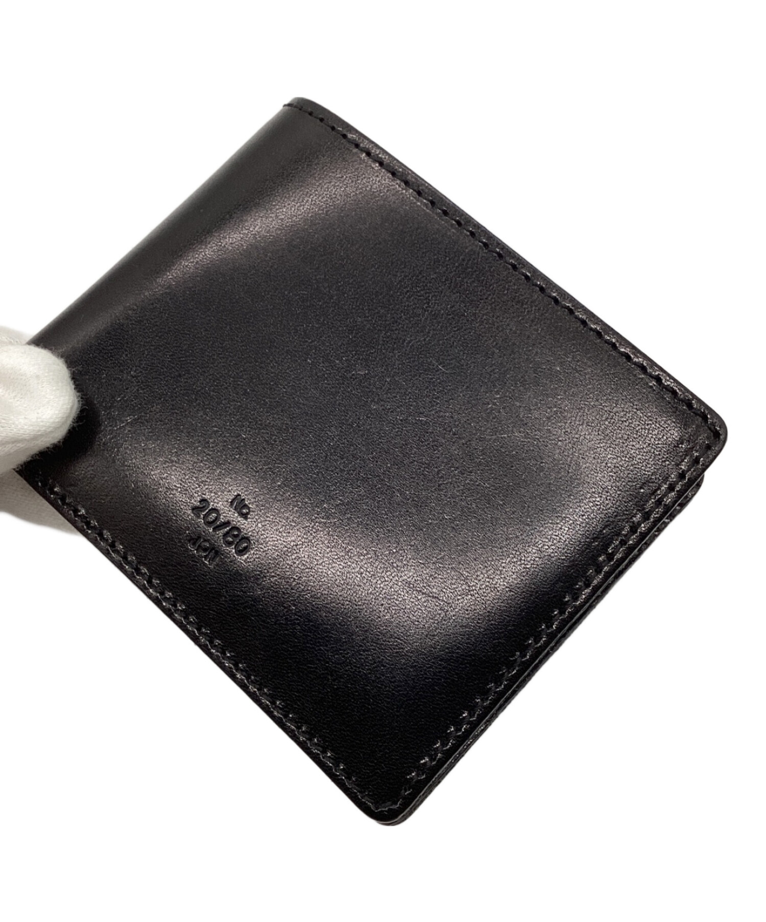 20/80 二つ折り財布 中古】20/80 TOCHIGI LEATHER FOLDED WALLET WITH