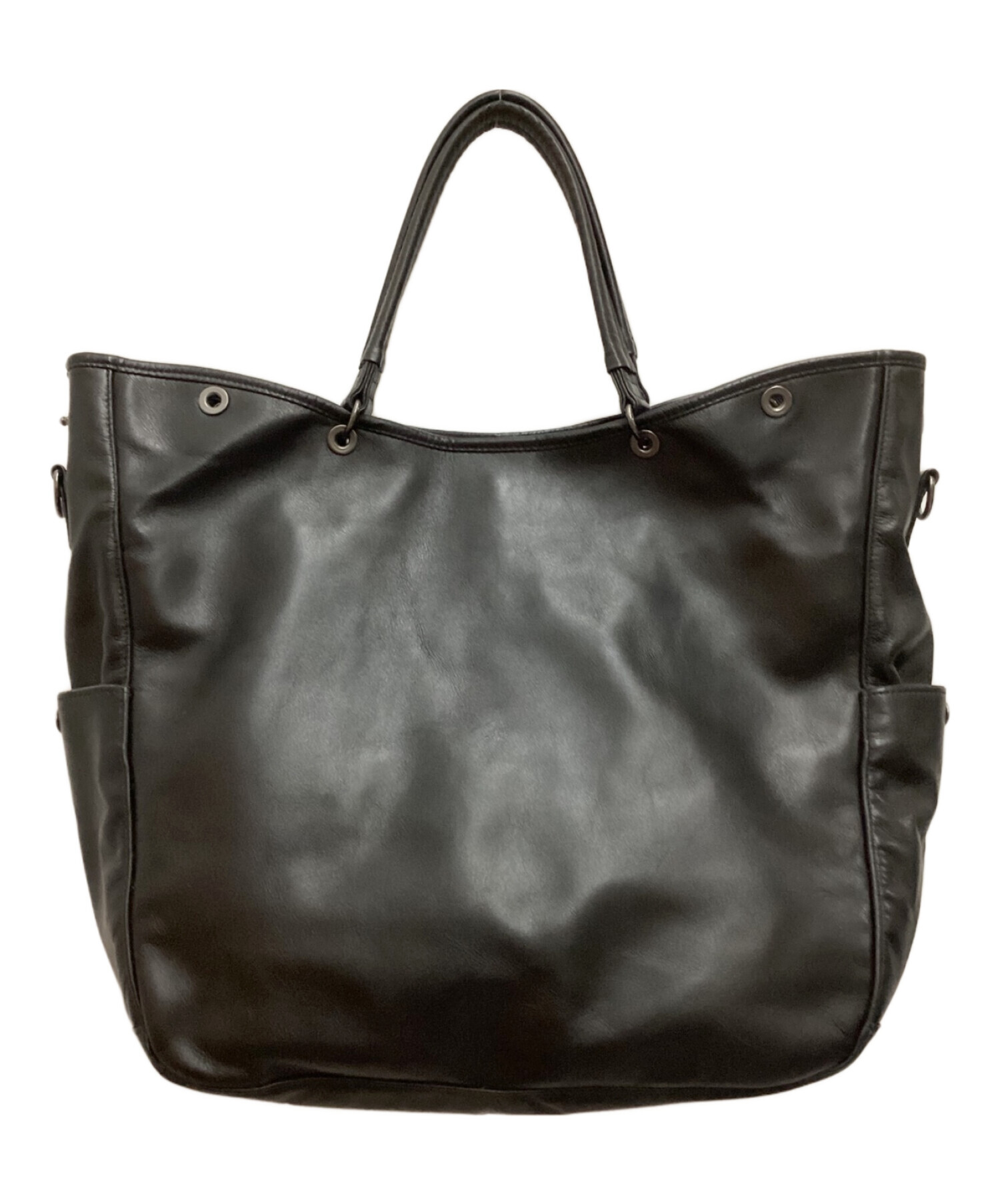 LUGGAGE LABEL ヘルメットバッグ 撥水本革オールレザー トートバッグ LUGGAGE LABEL ヘルメットバッグ 撥水本革オールレザー トートバッグ